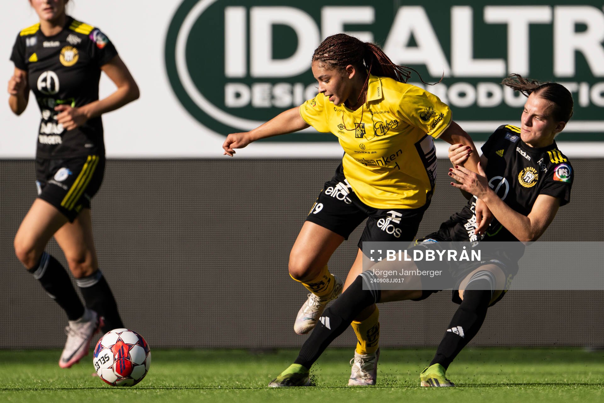 Elfsborgs Jennifer Brinck och Smedbys Agnes Ekberg