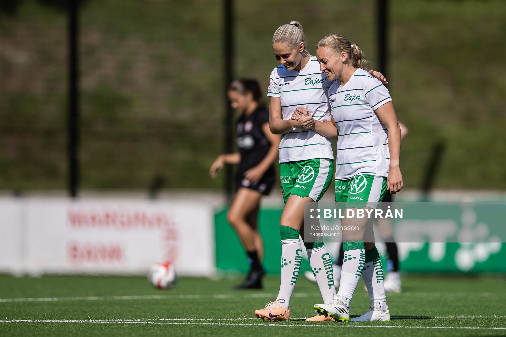 Hammarbys Alice Carlsson och Ellen Gibson