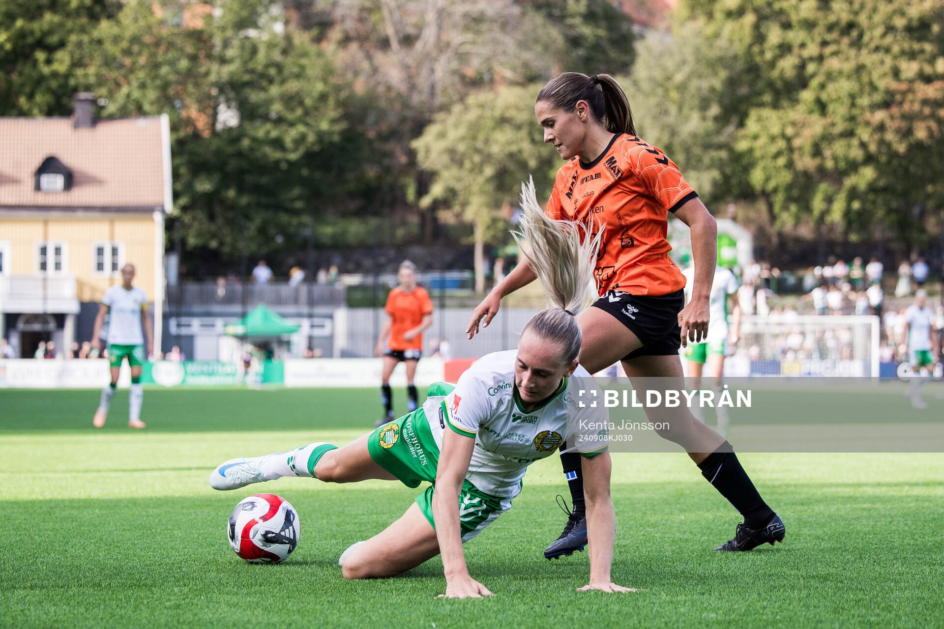 Hammarbys Ellen Wangerheim och Kristianstads Carly