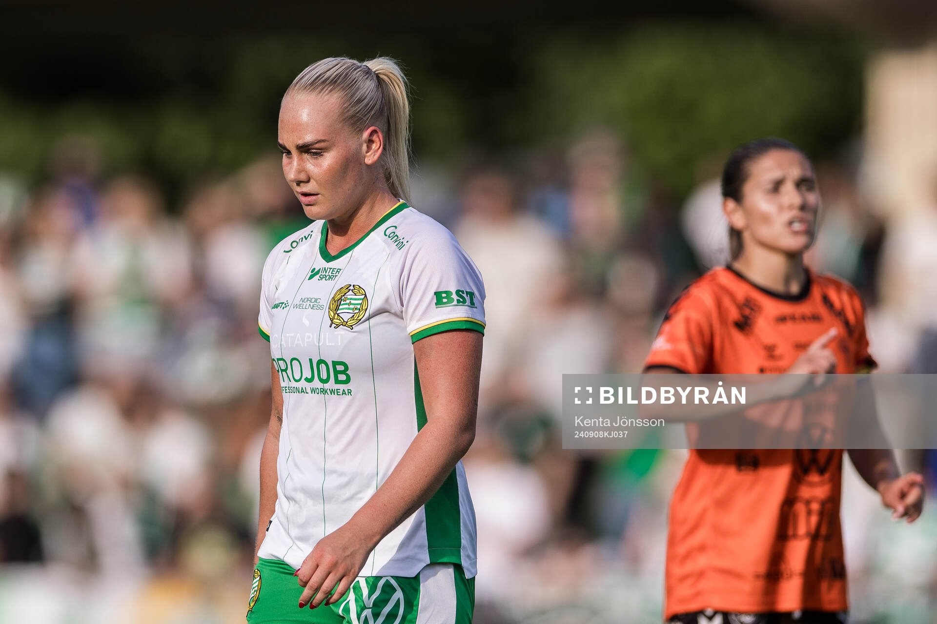 Hammarbys Cathinka Tandberg deppar