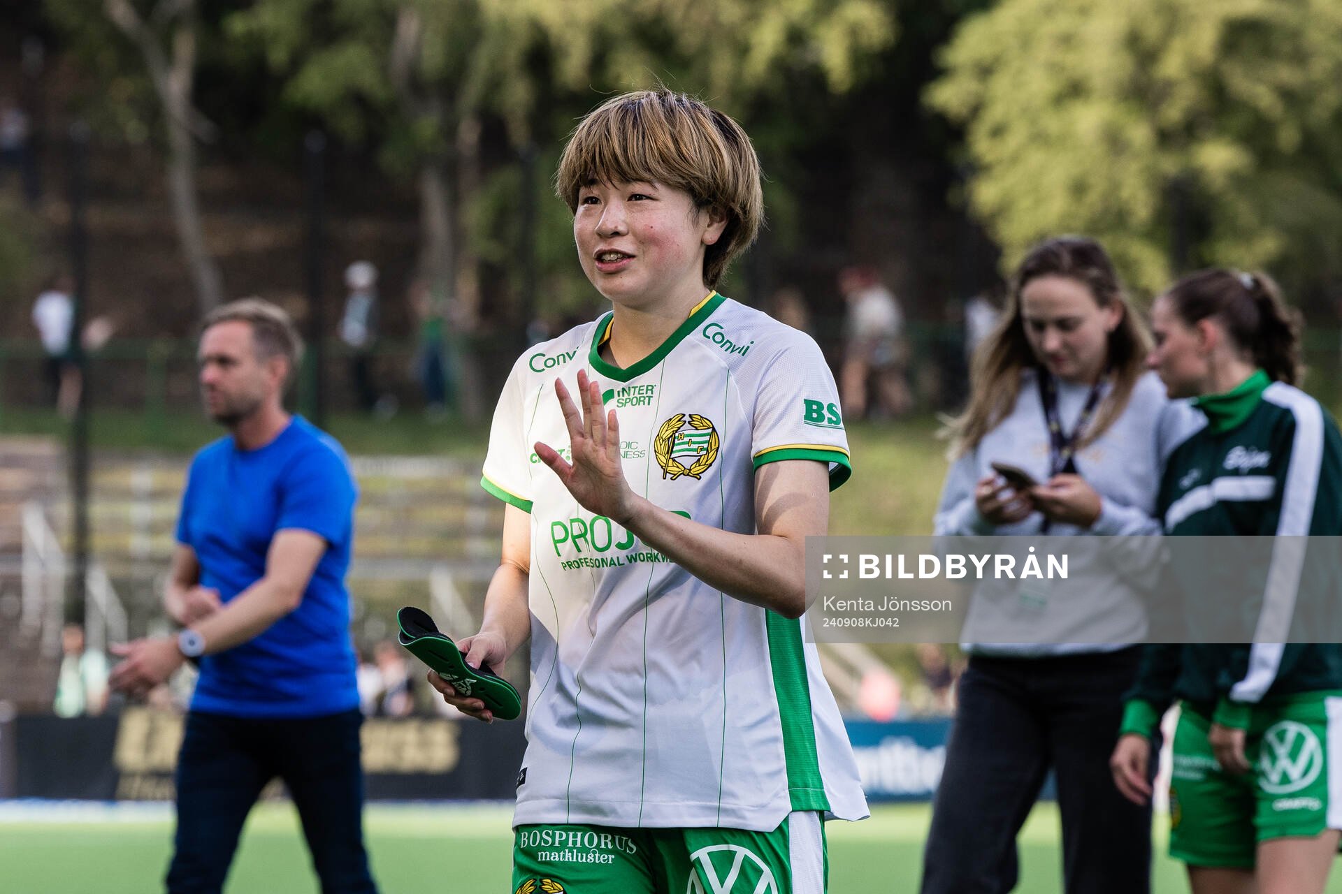 Hammarbys Asato Miyagawa deppar