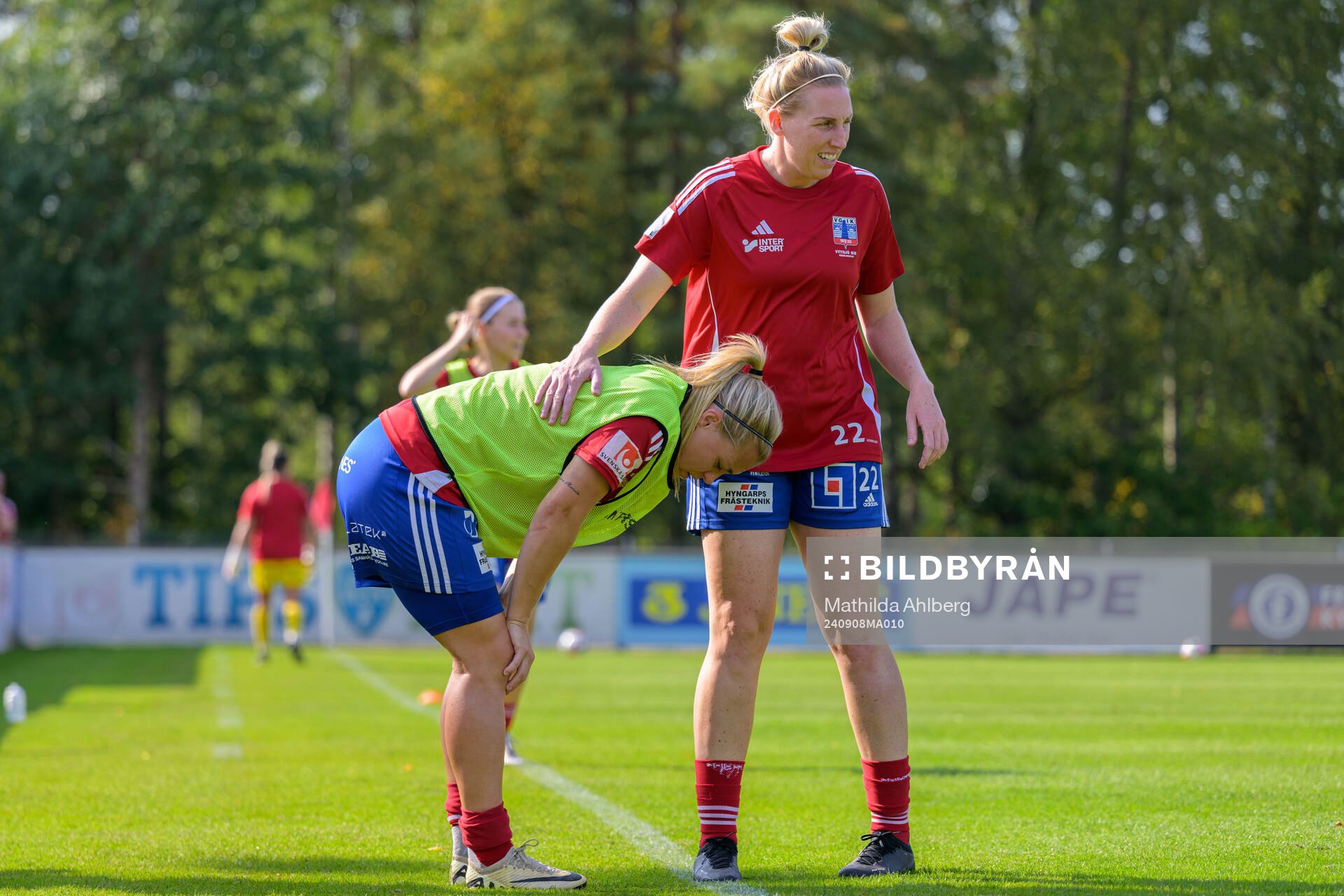 Vittsjös Nellie Persson och Sandra Lynn