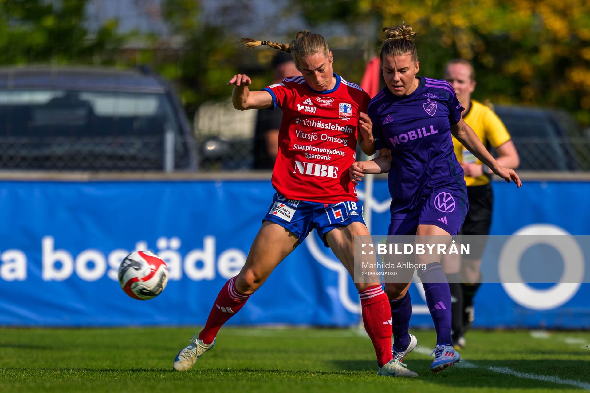 Vittsjös Linda Charlotta Sällström och Djurgårdens Ebba