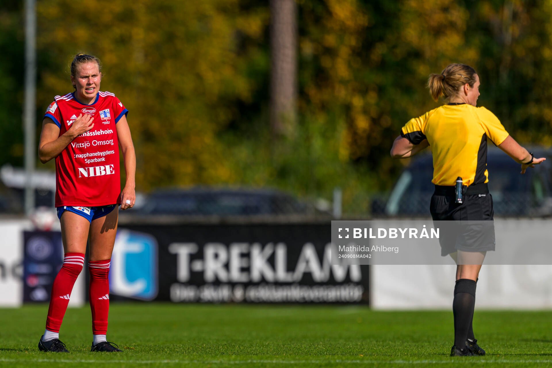 Vittsjös Julia Nicole Leas reagerar