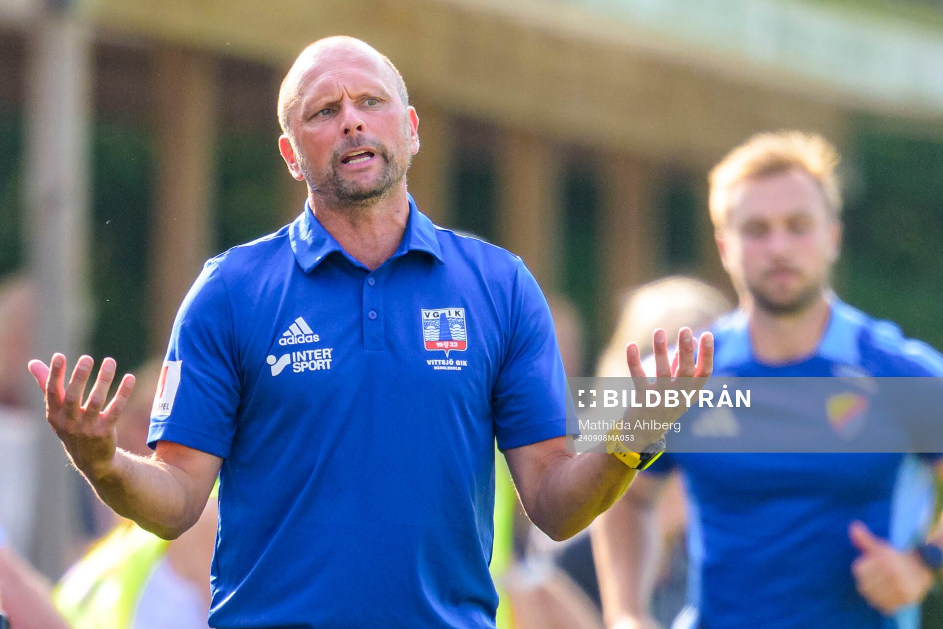 Vittsjös tränare Jonas Axeldal