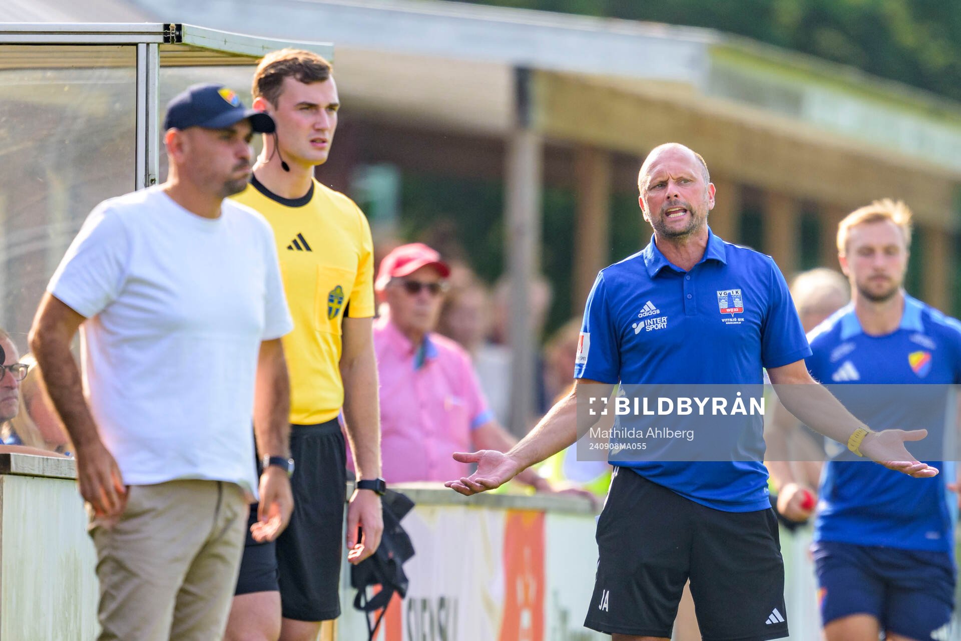 Vittsjös tränare Jonas Axeldal