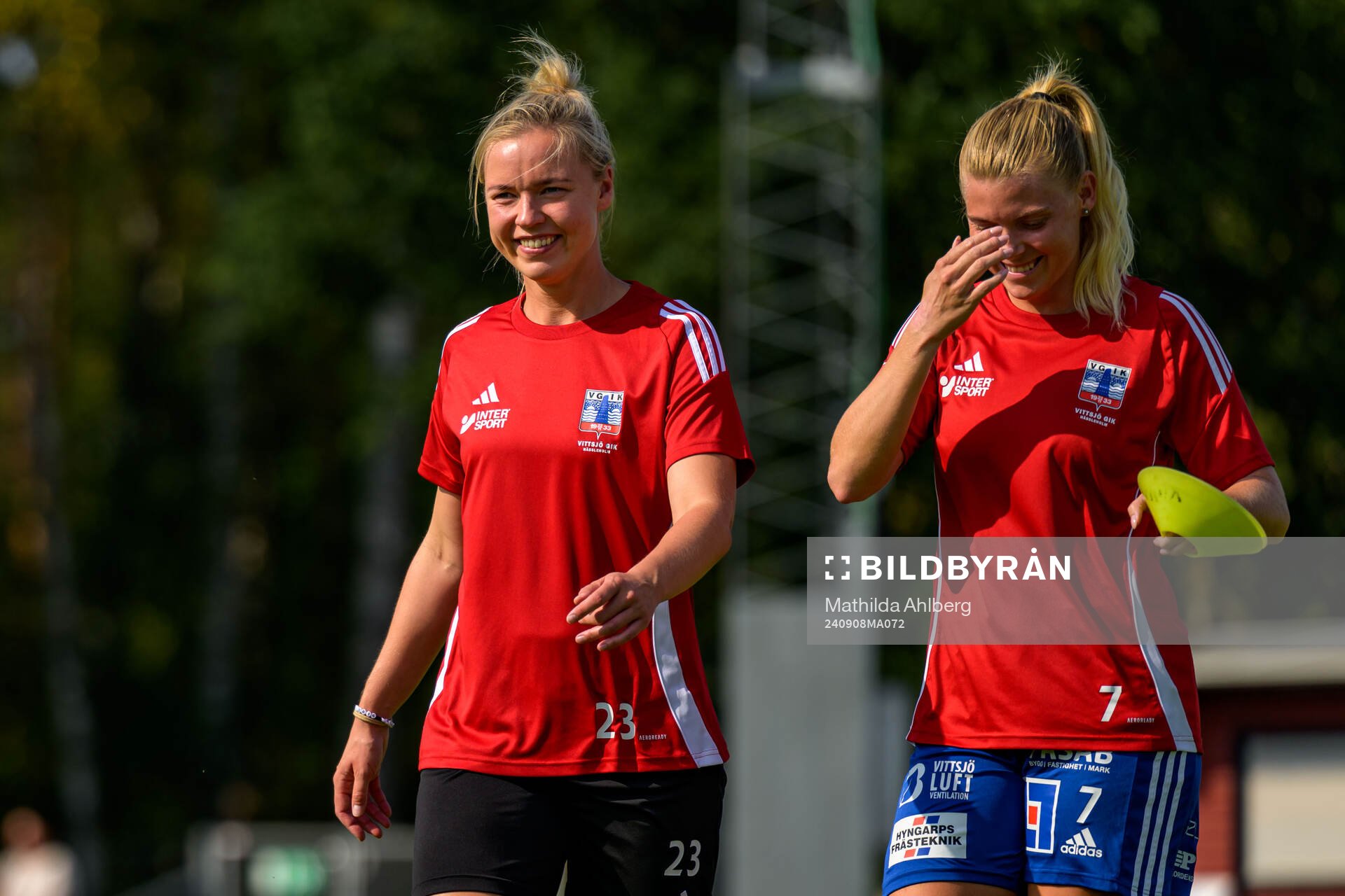 Vittsjös Kajsa Lind och Sofia Hagman