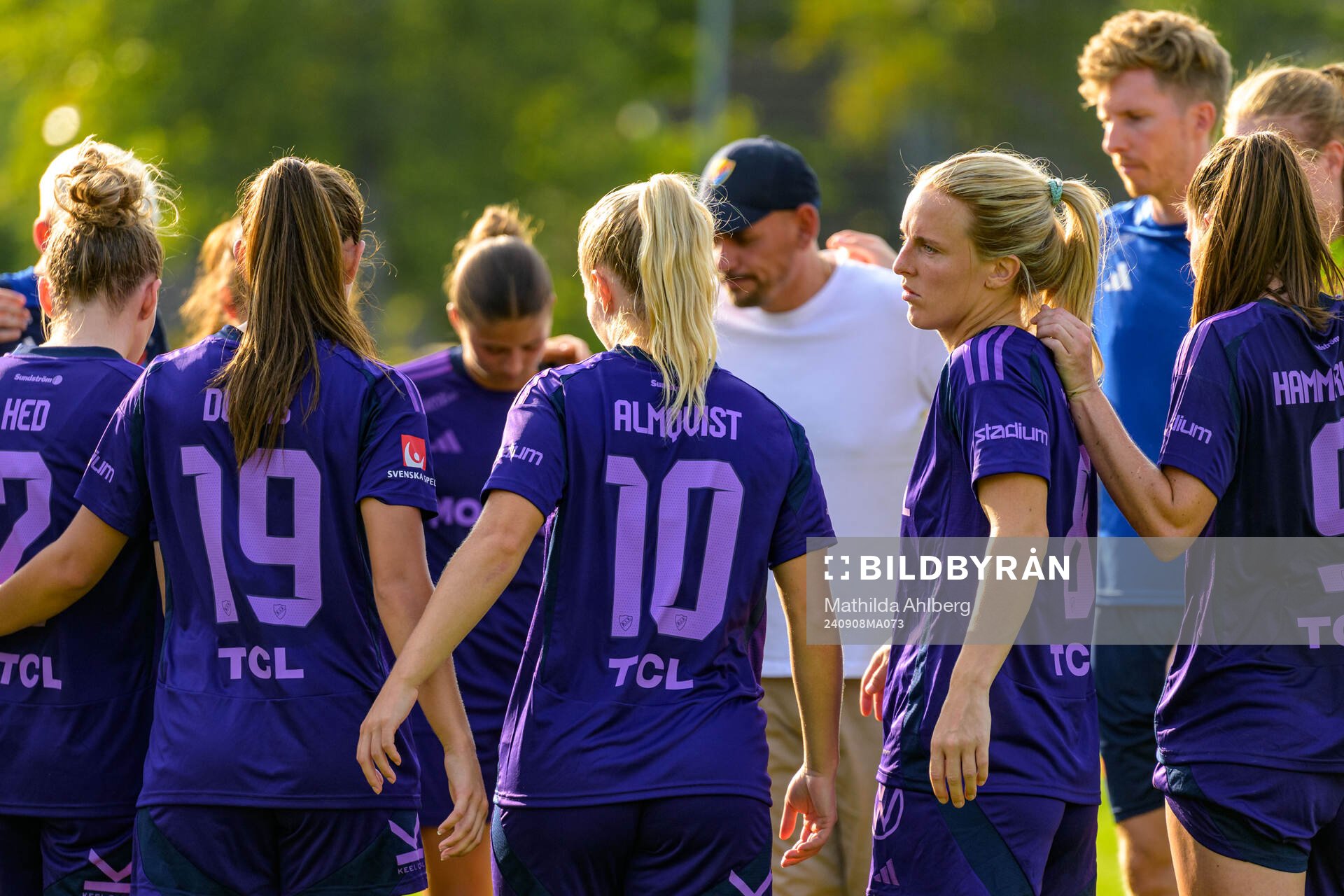 Djurgårdens Mimmi Larsson deppar