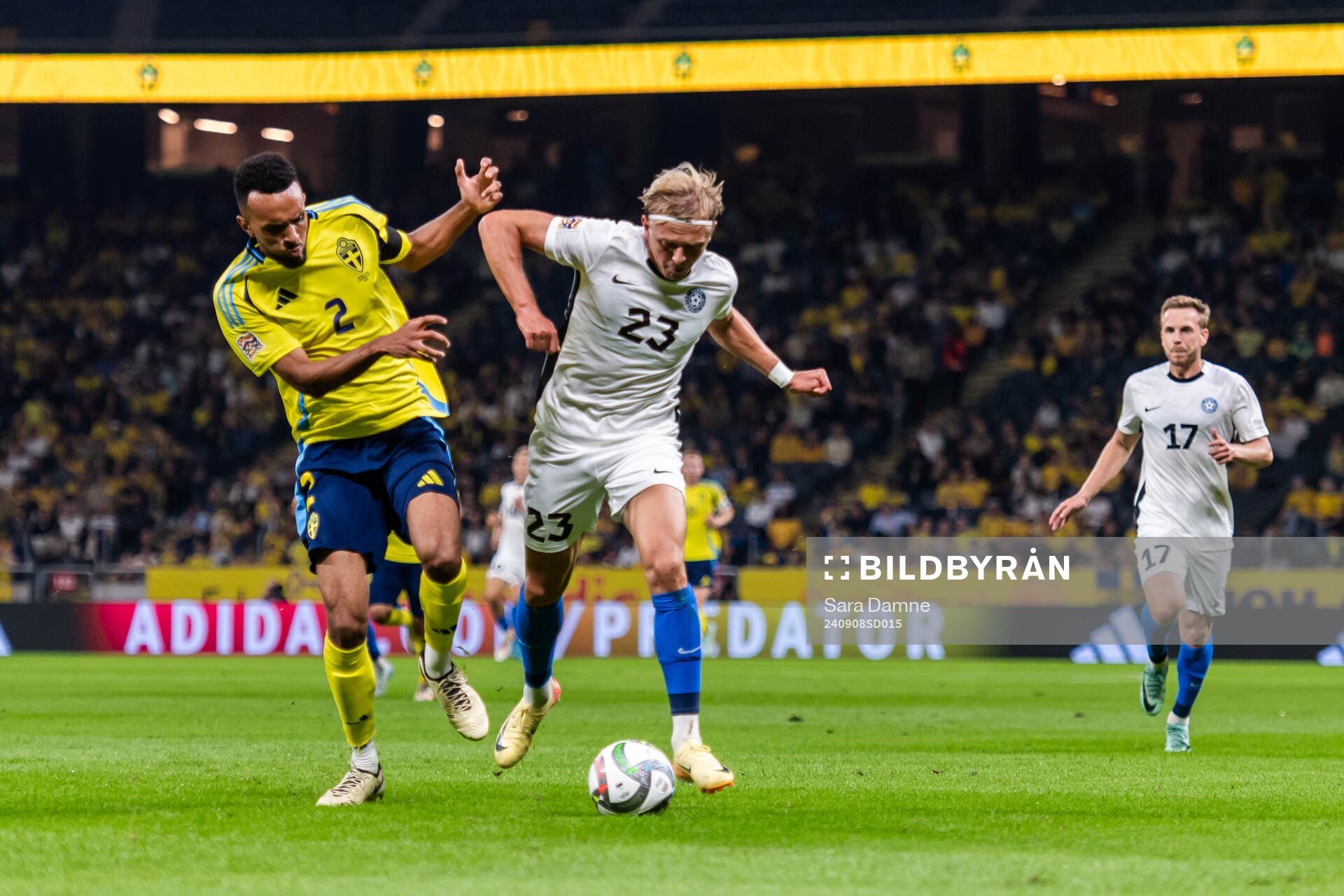 Alex Douglas of Sweden and Vlasiy Sinyavskiy of Estonia