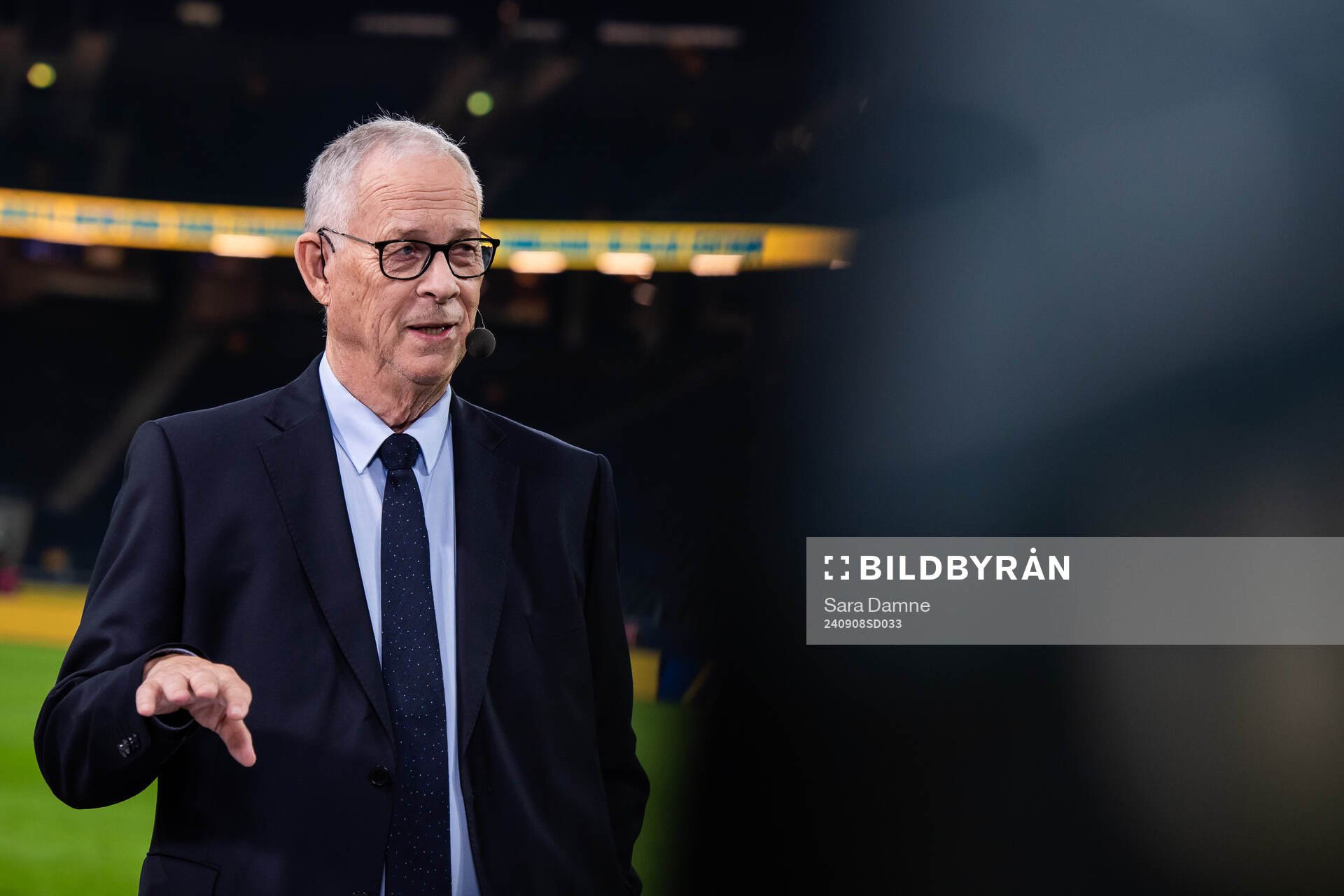 Lars Lagerbäck of Swedish broadcaster Viaplay