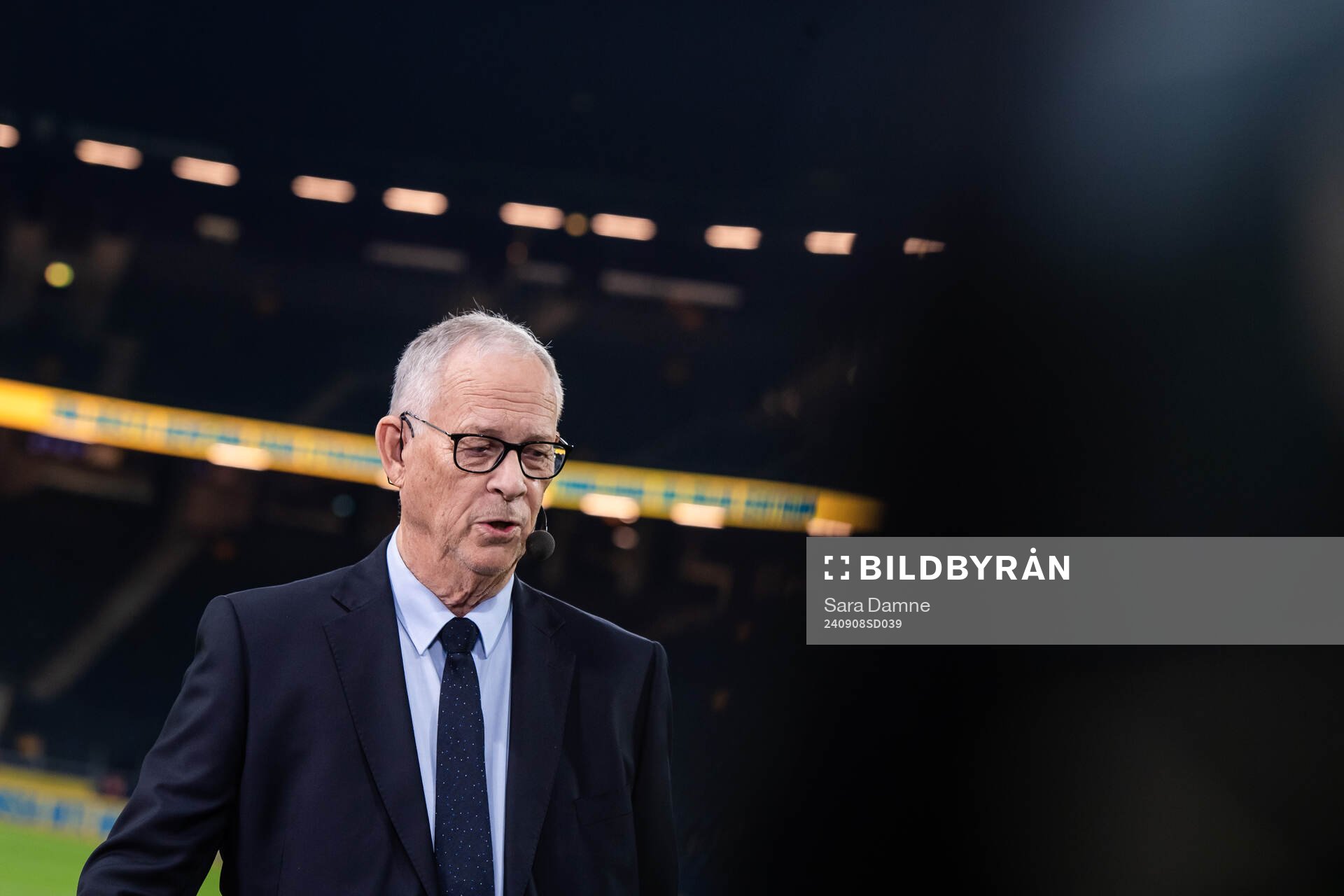 Lars Lagerbäck of Swedish broadcaster Viaplay