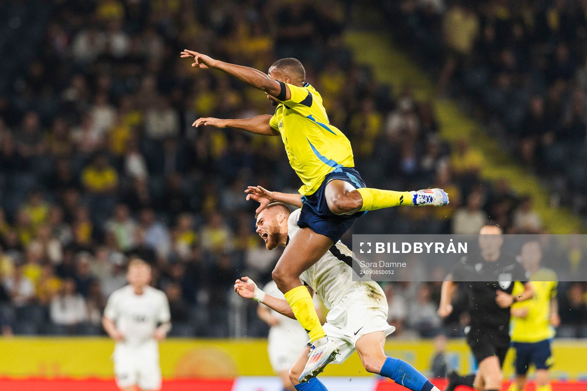 Alex Matthias Tamm of Estonia and Isak Hien of Sweden