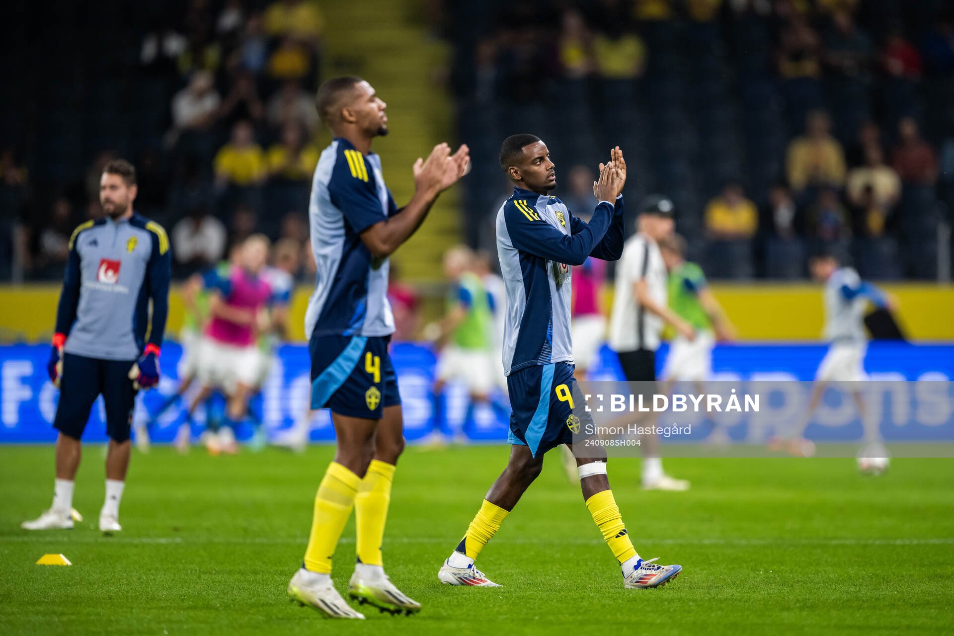 Alexander Isak of Sweden