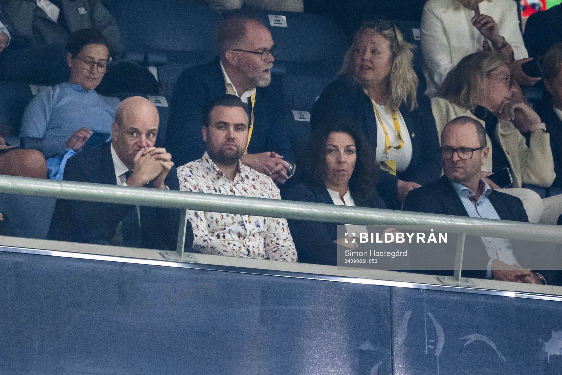 Fredrik Reinfeldt, president of the Swedish Football