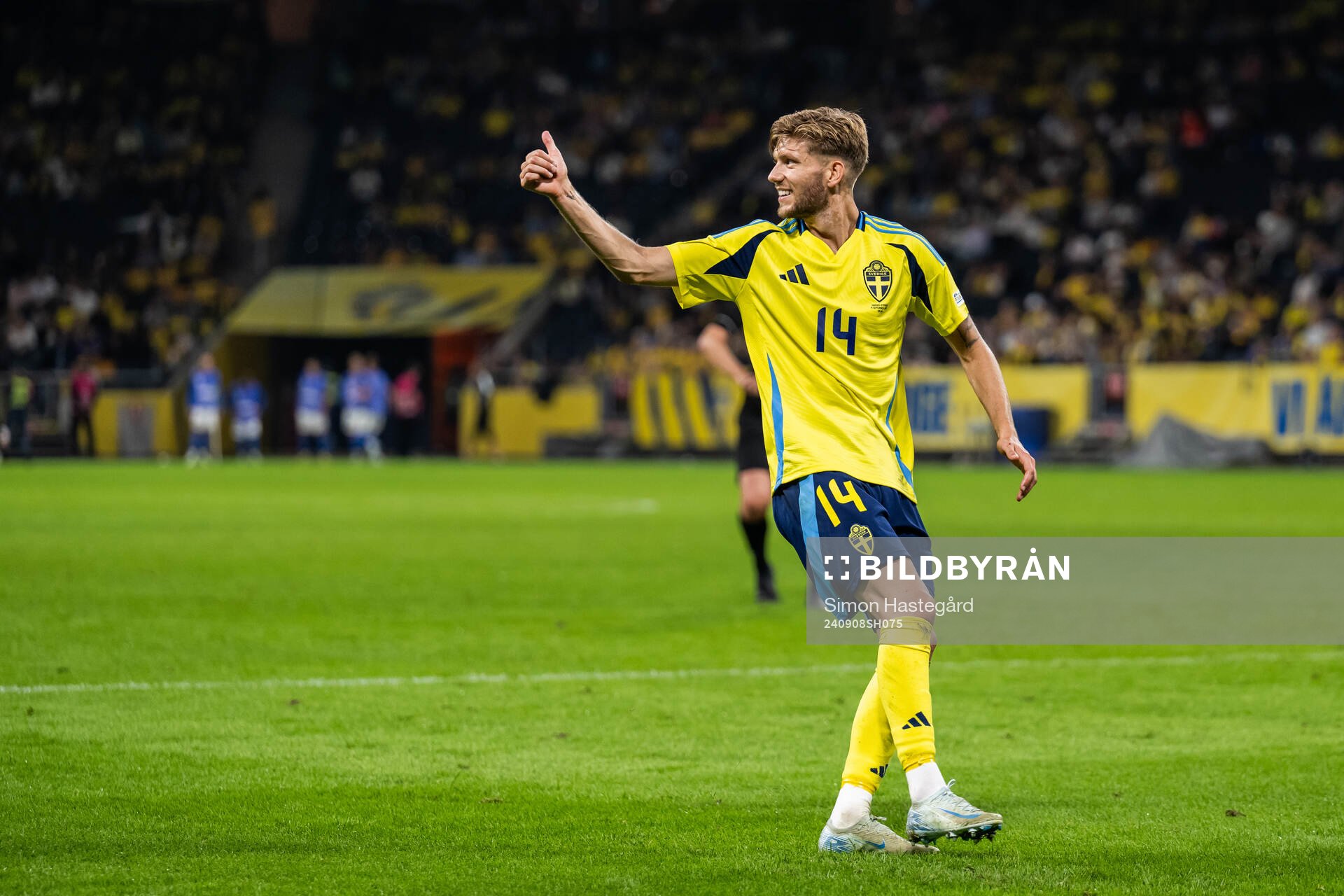 Anton Saletros of Sweden