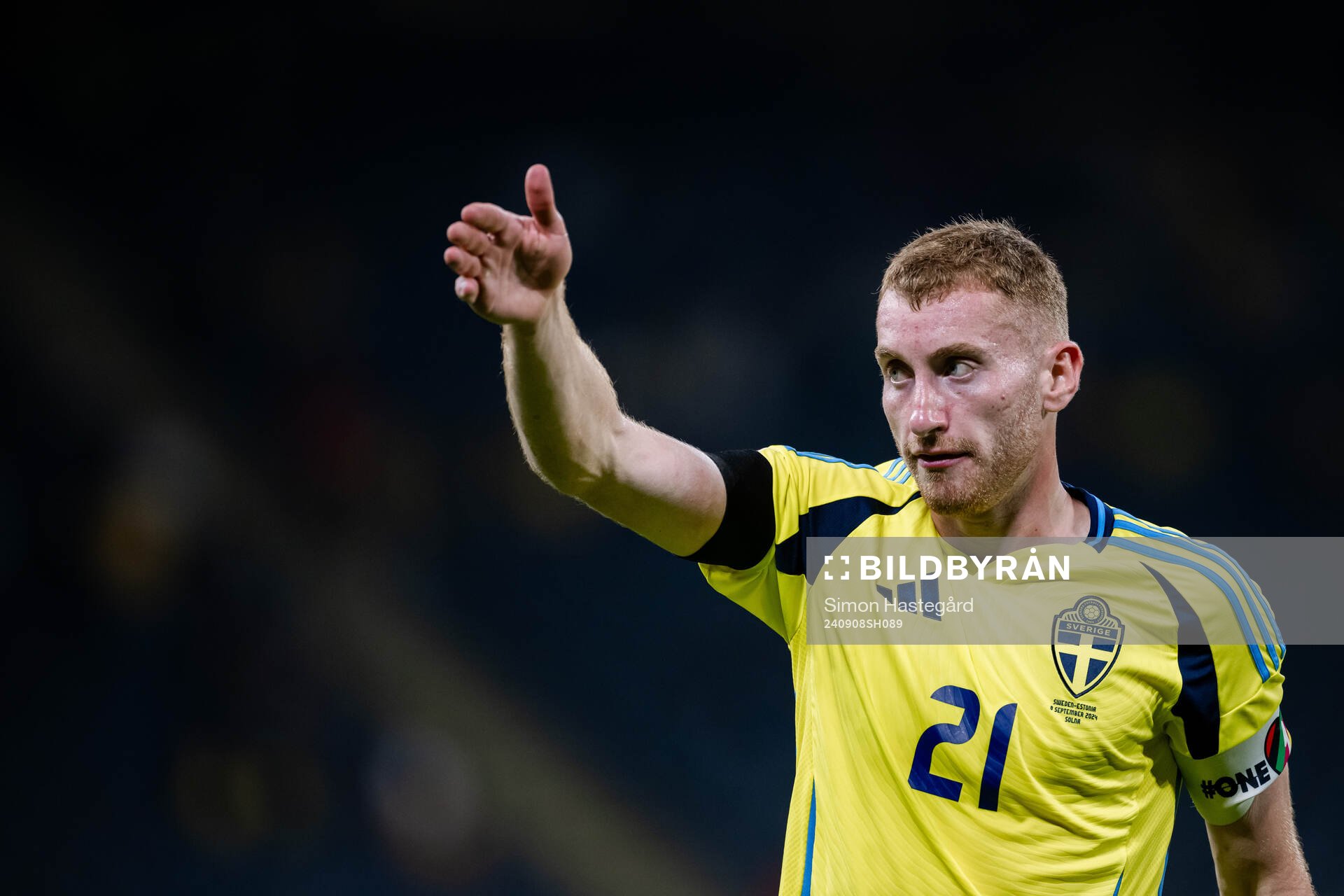 Dejan Kulusevski of Sweden