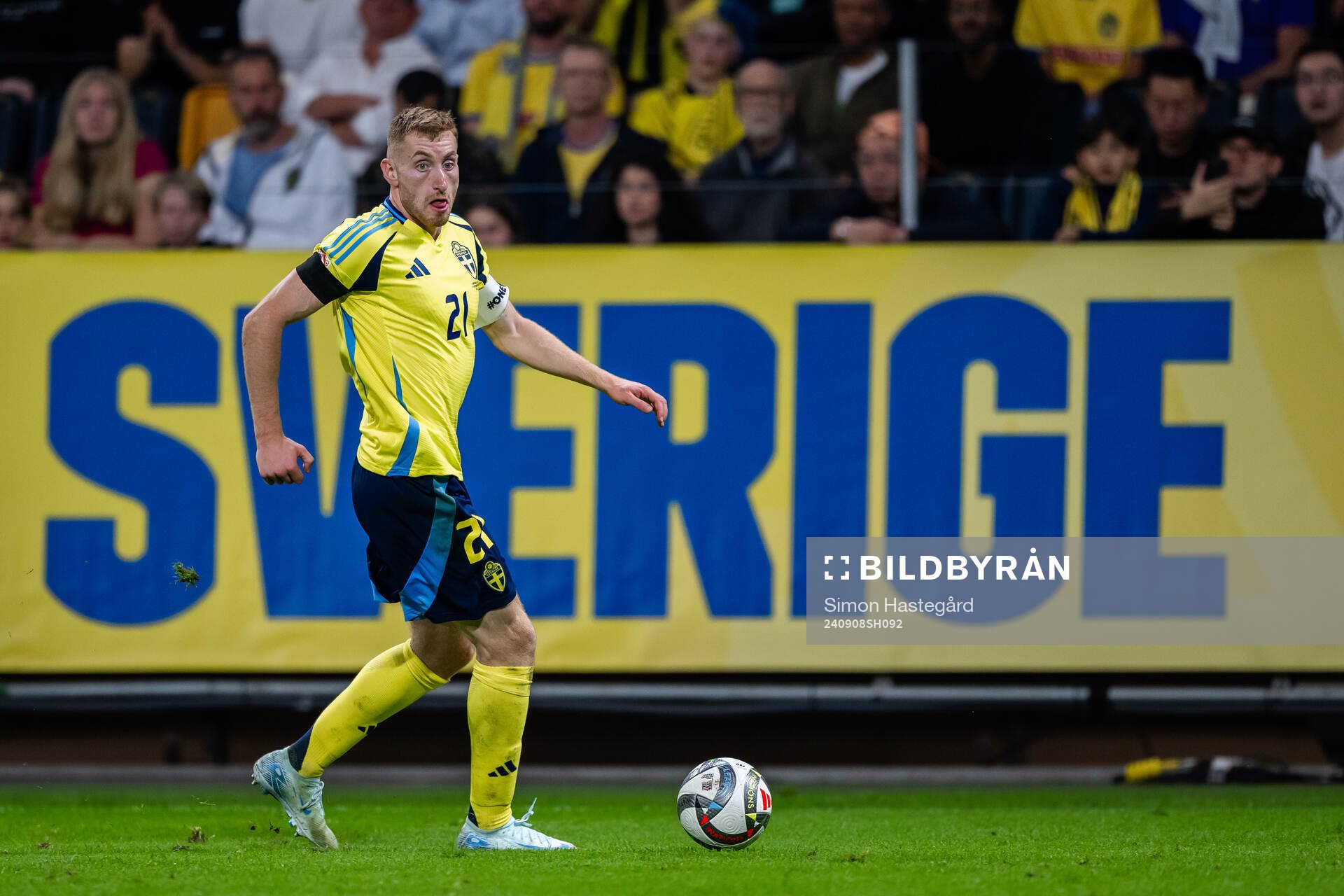 Dejan Kulusevski of Sweden
