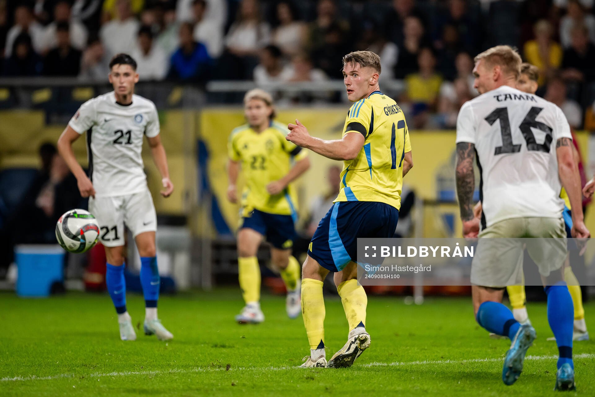 Viktor Gyökeres of Sweden