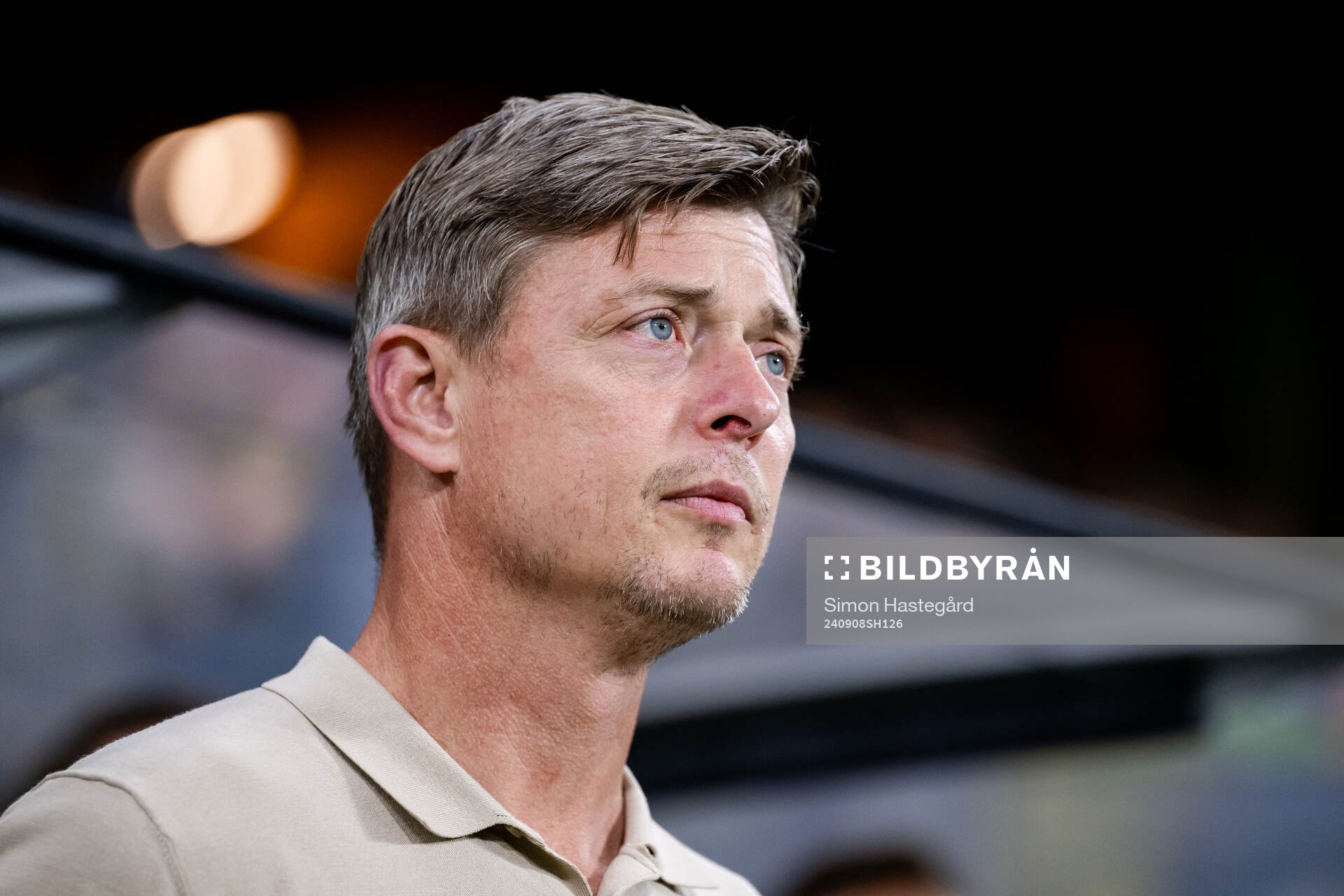 Head coach Jon Dahl Tomasson of Sweden