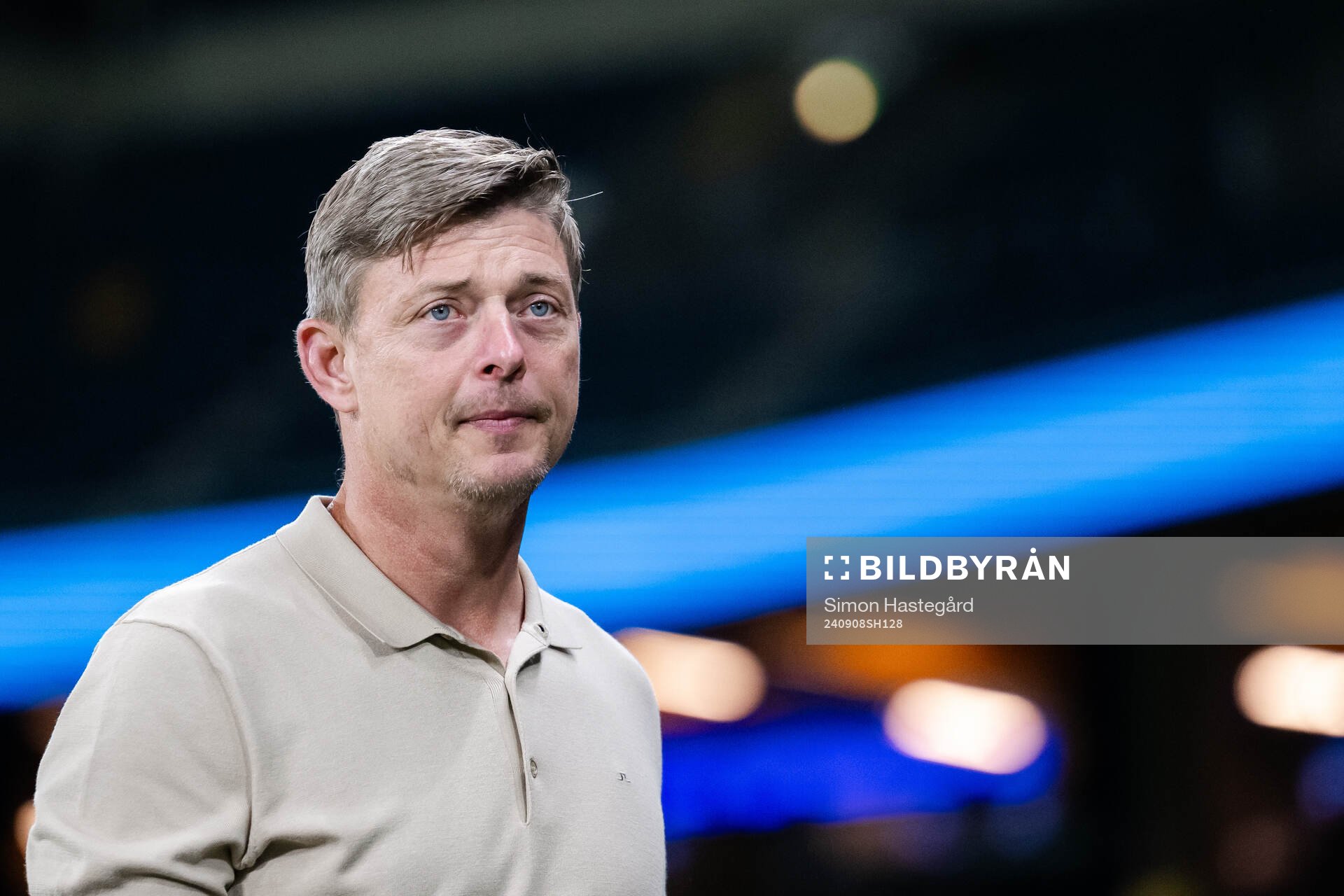 Head coach Jon Dahl Tomasson of Sweden
