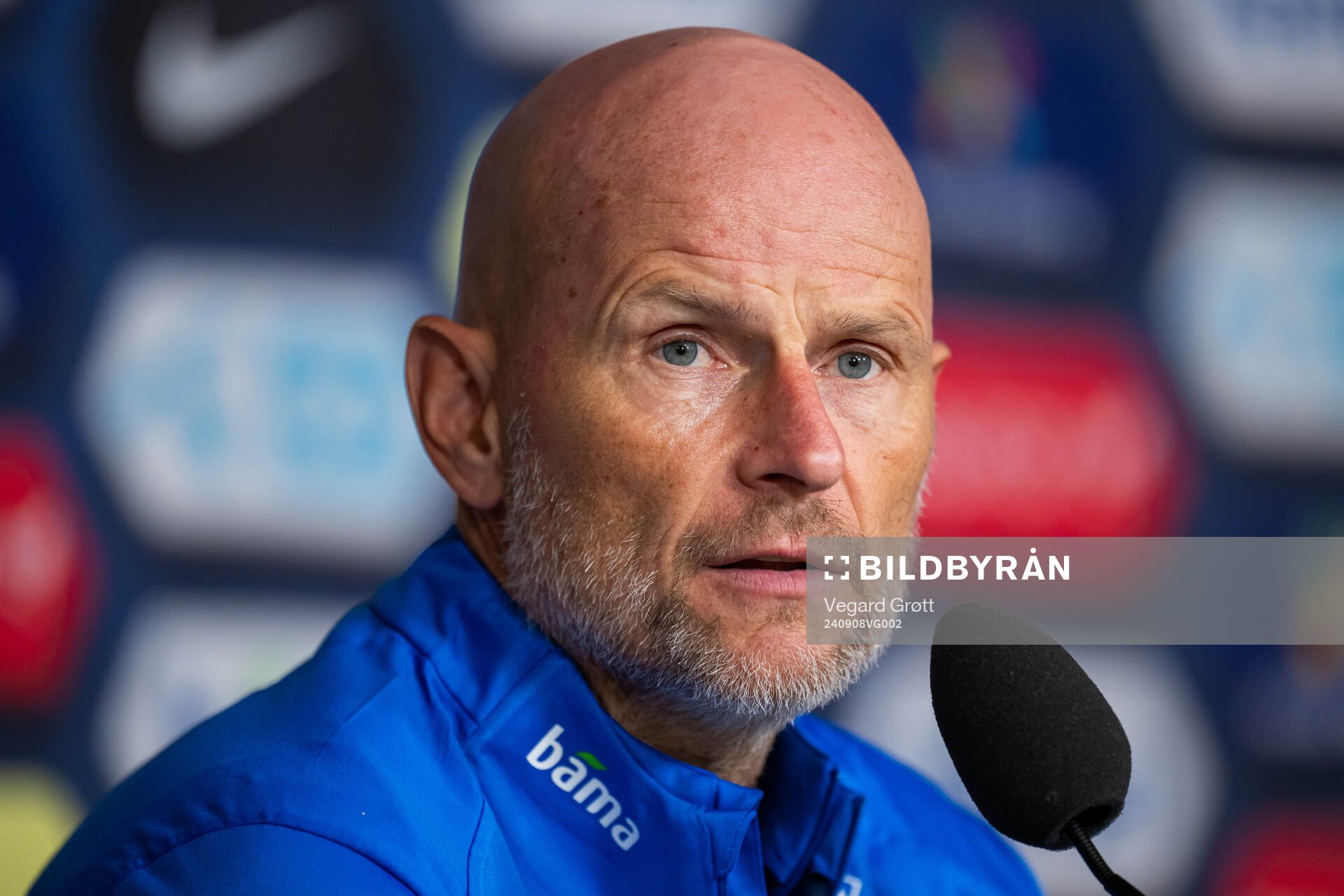 Ståle Solbakken, head coach of the Norwegian national