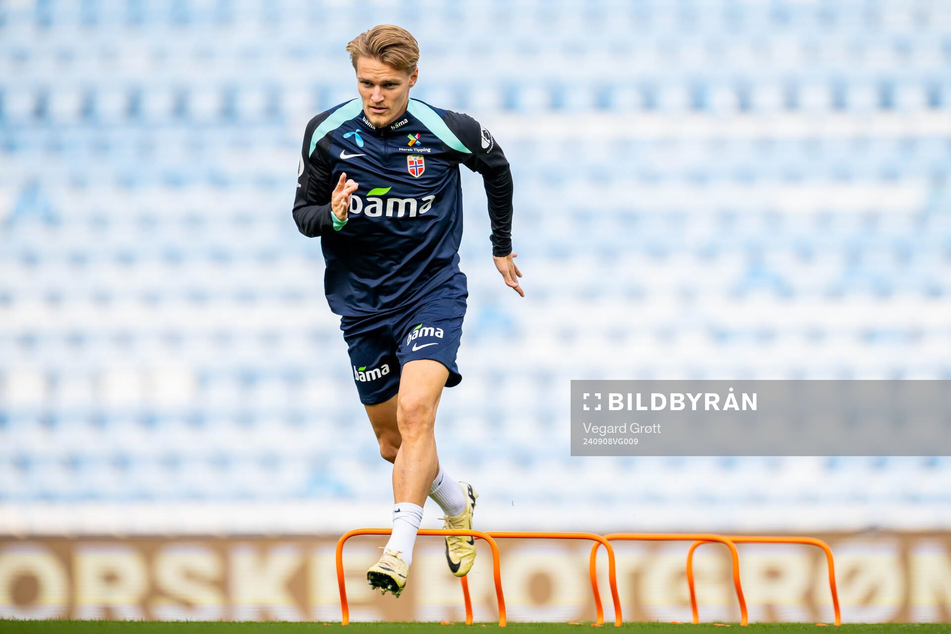 Martin Ødegaard of the Norwegian national football team