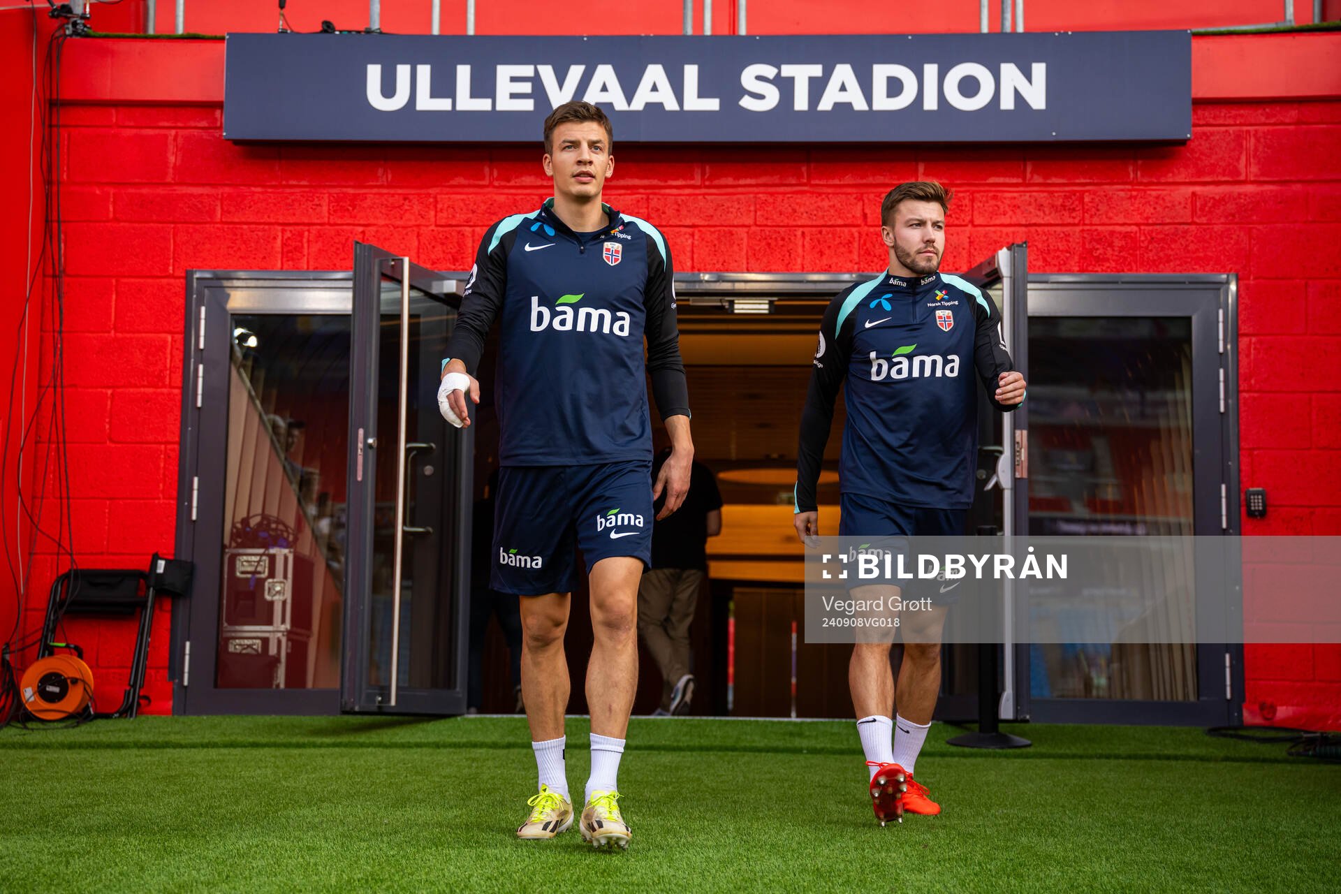 Jostein Gundersen and Fredrik André Bjørkan of the