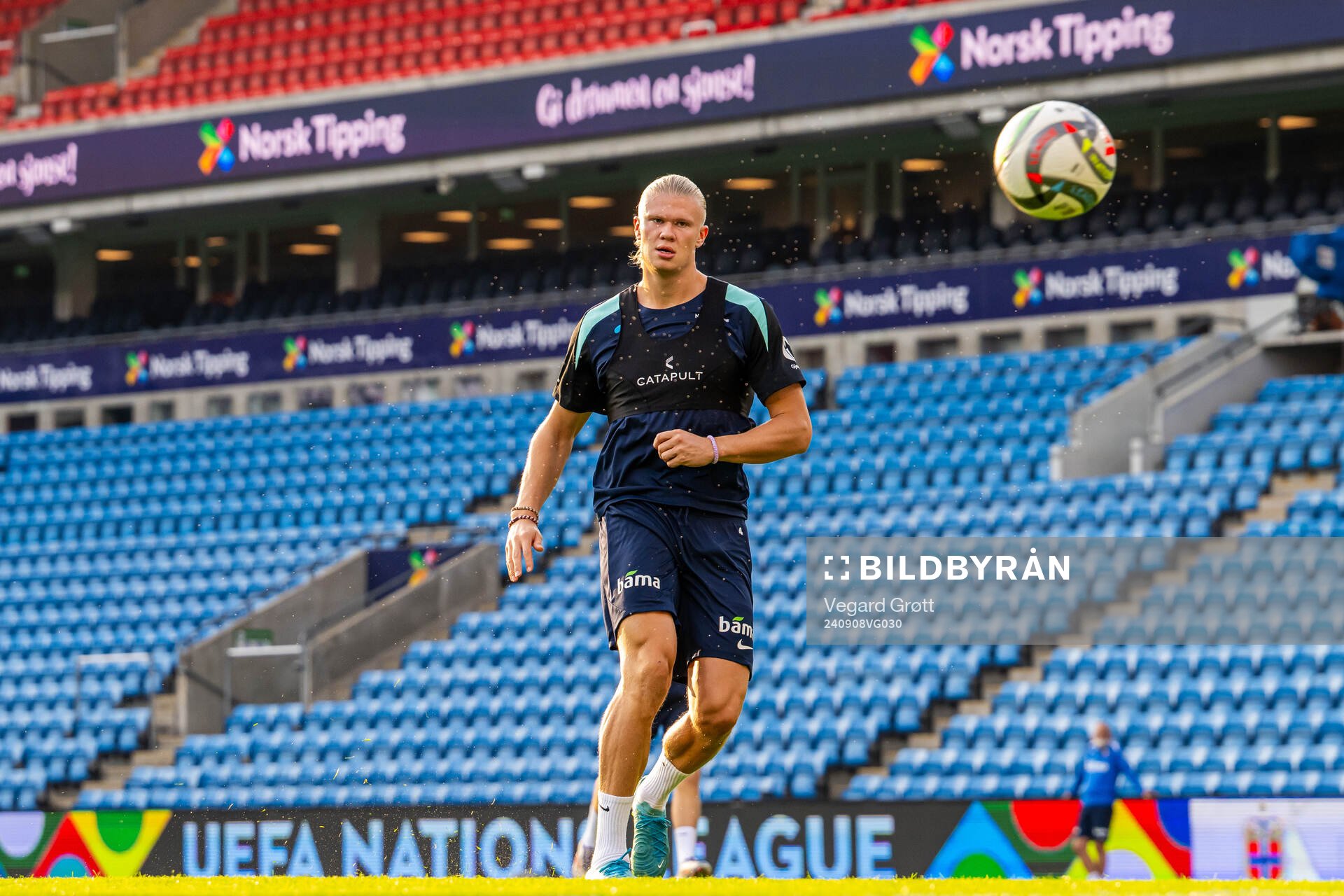 Erling Braut Haaland of the Norwegian national football team