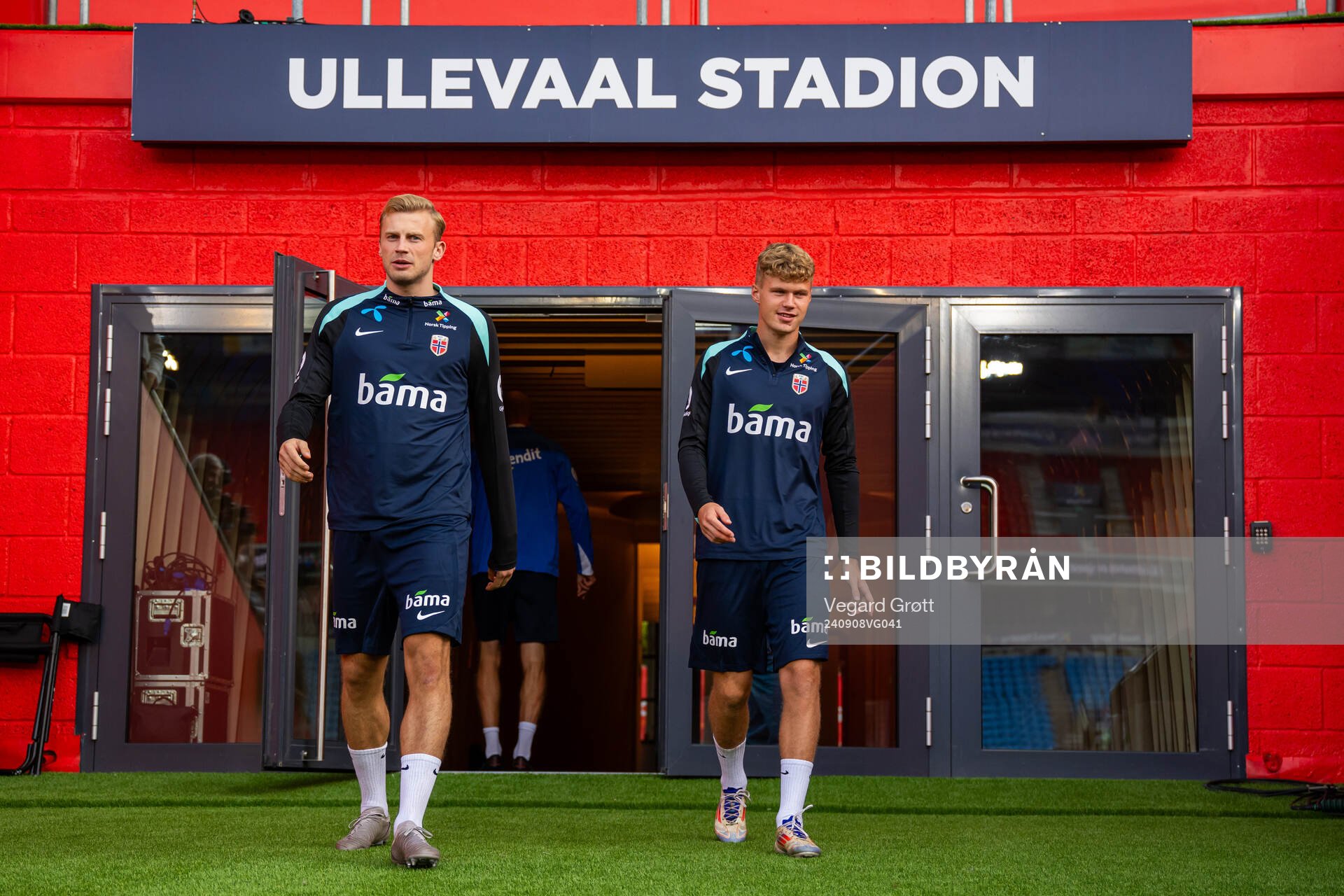 Sondre Langås and Sindre Walle Egeli of the Norwegian