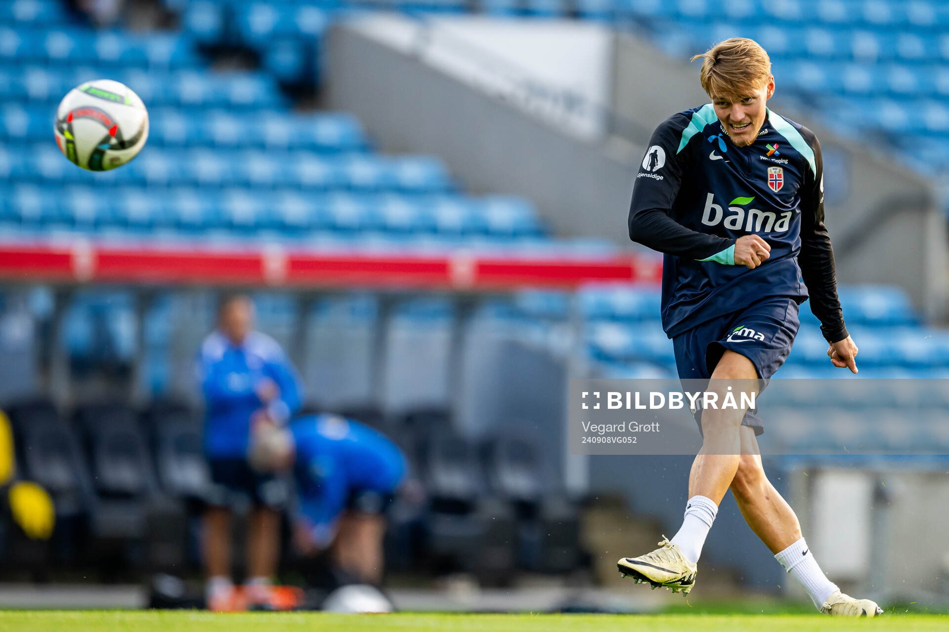 Martin Ødegaard of the Norwegian national football team