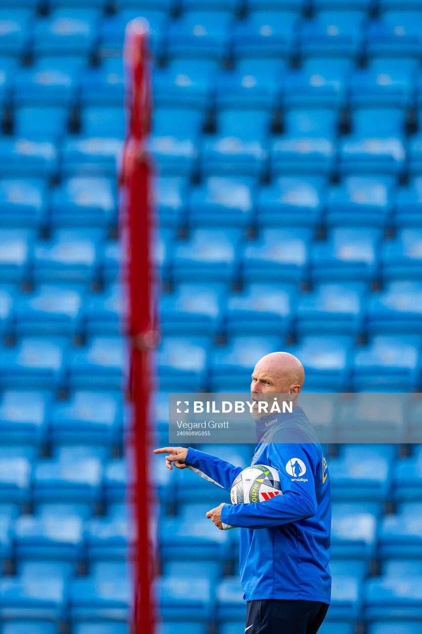 Ståle Solbakken, head coach of the Norwegian national