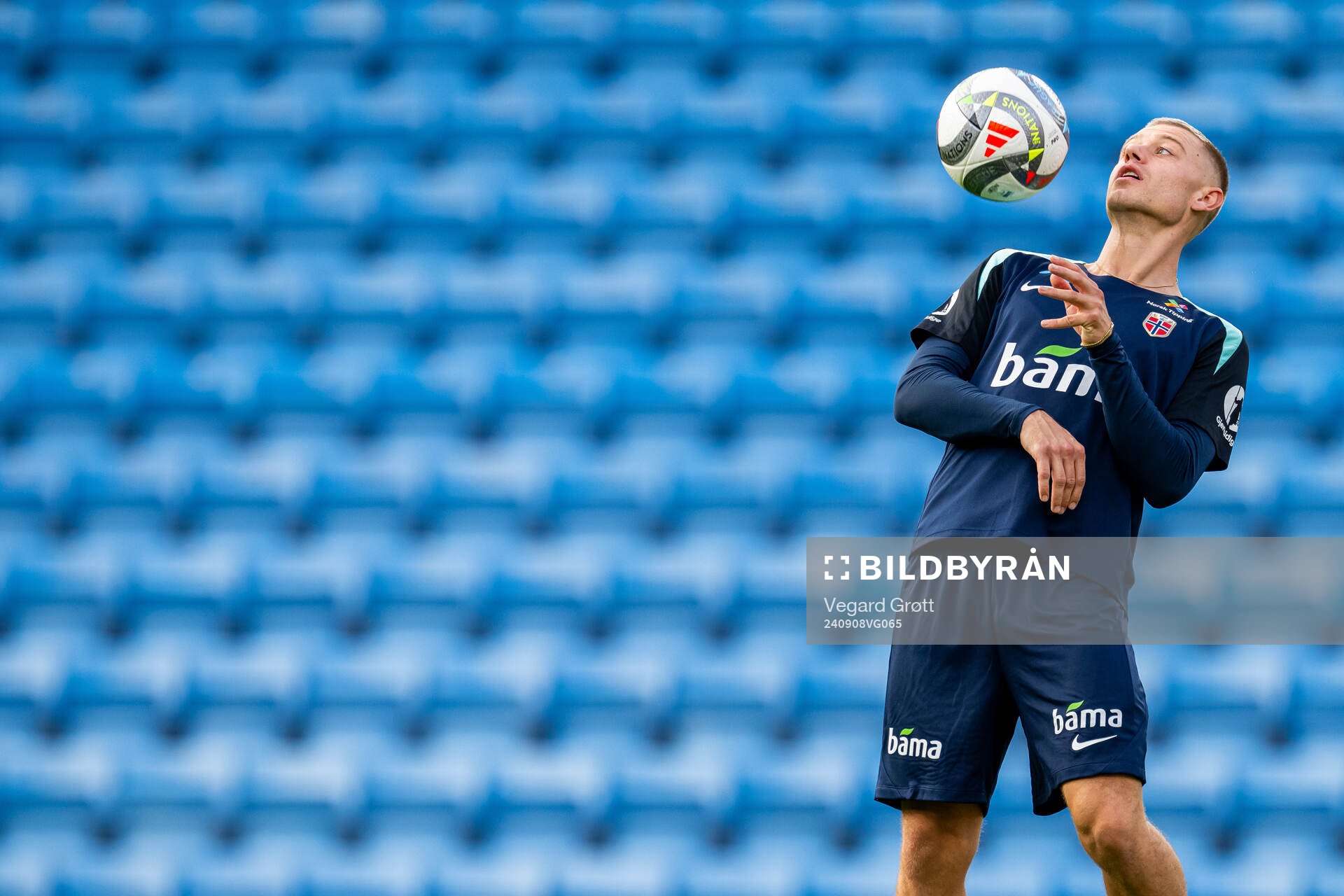 Julian Ryerson of the Norwegian national football team