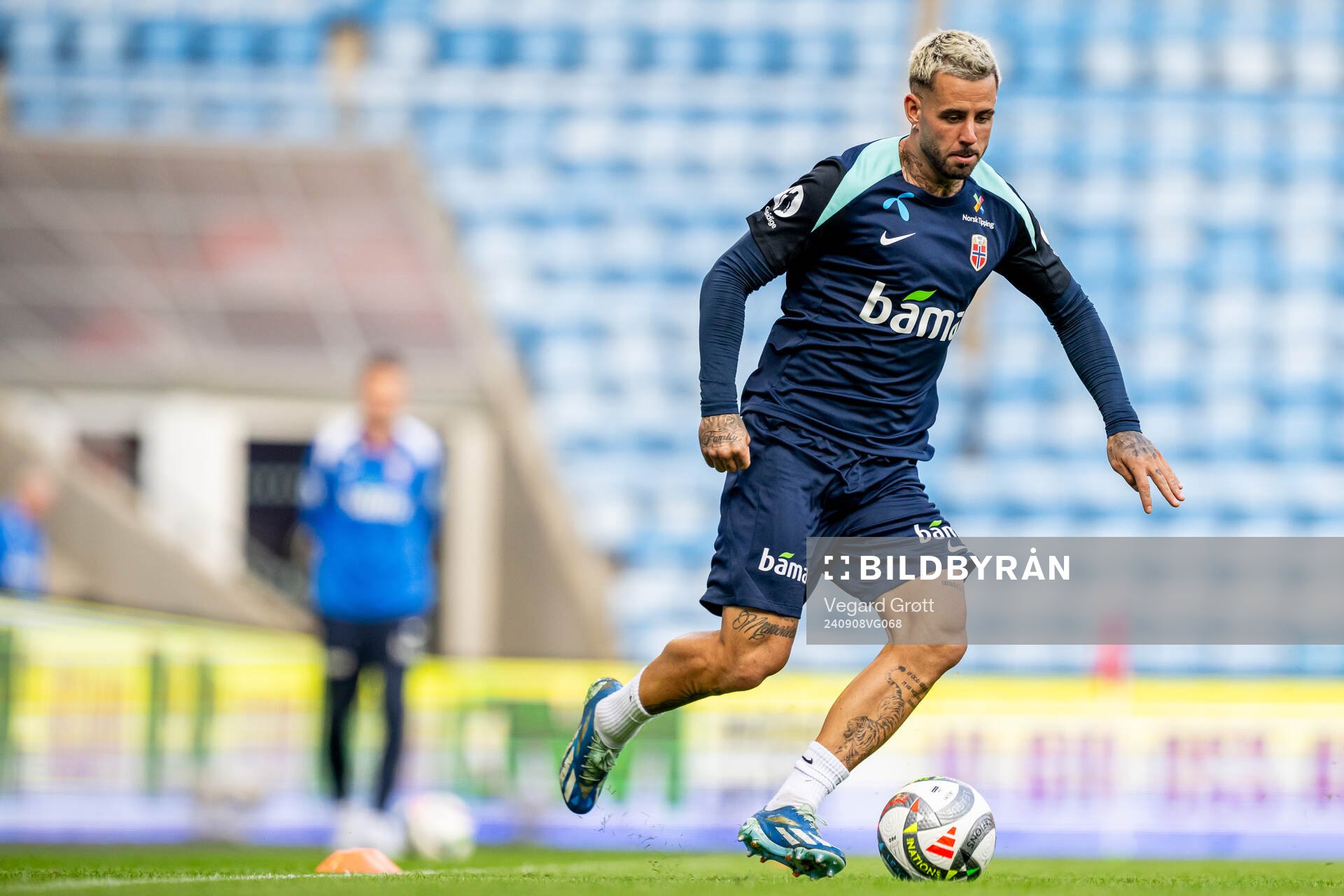 Aron Dønnum of the Norwegian national football team