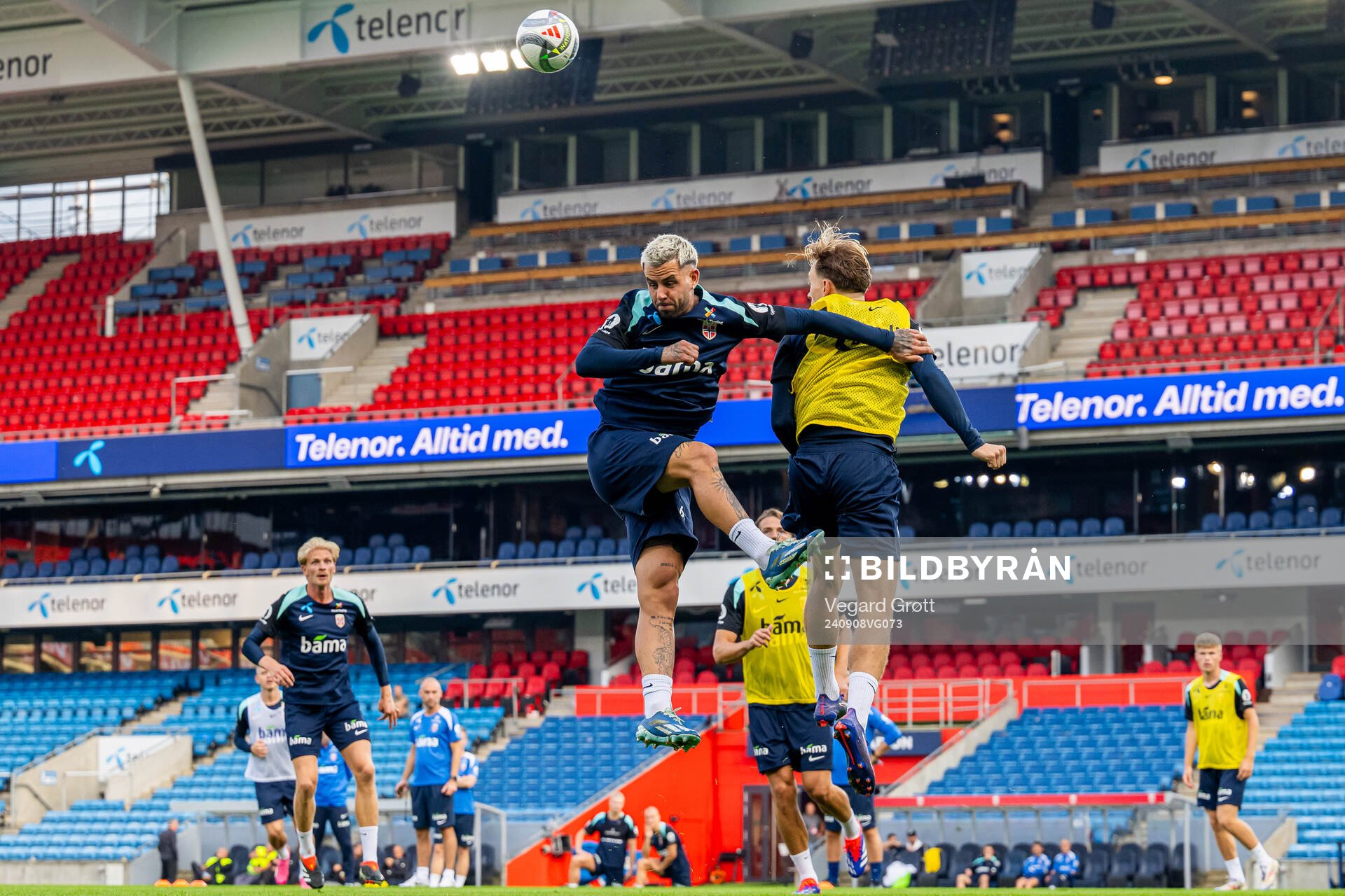 Aron Dønnum of the Norwegian national football team