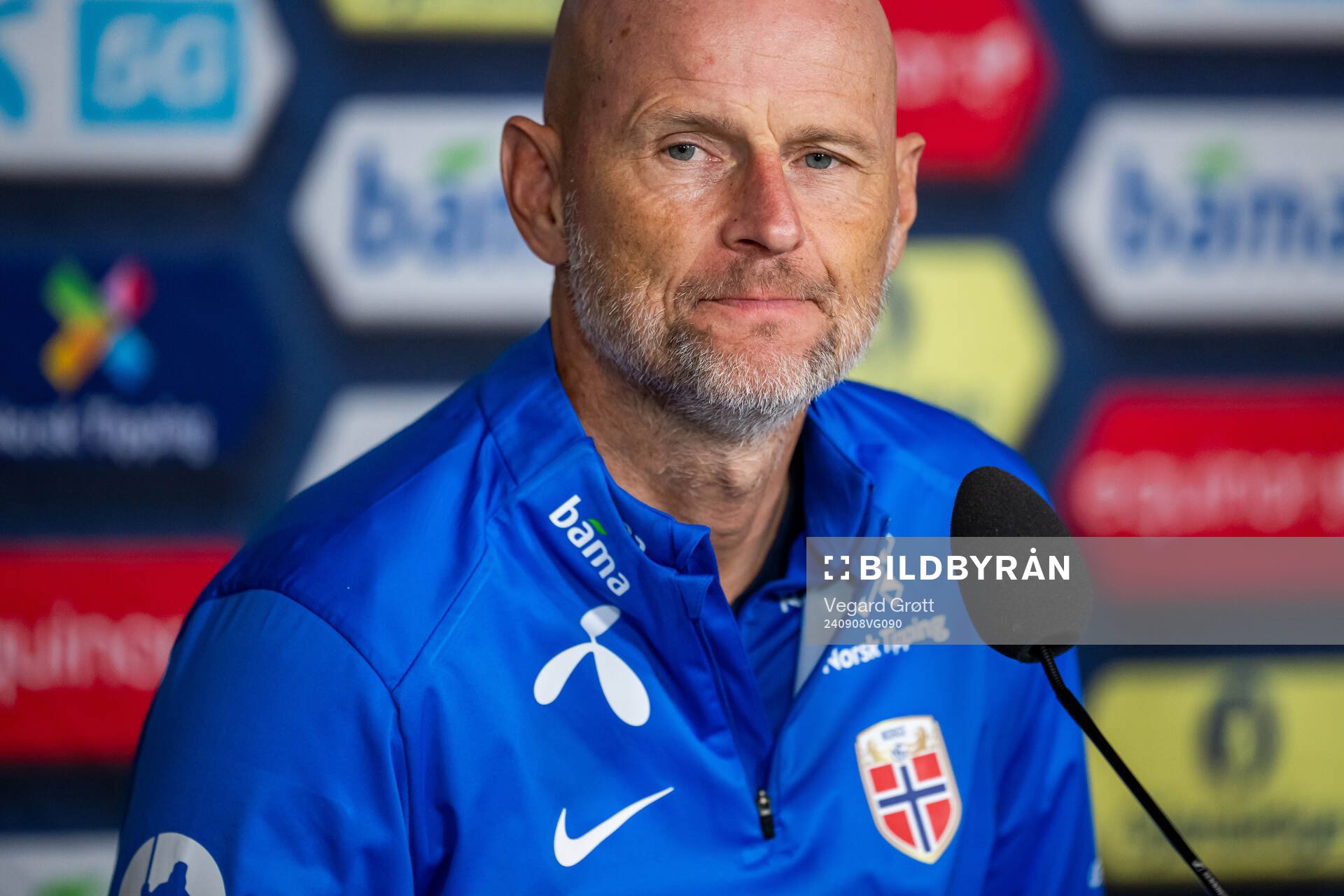 Ståle Solbakken, head coach of the Norwegian national