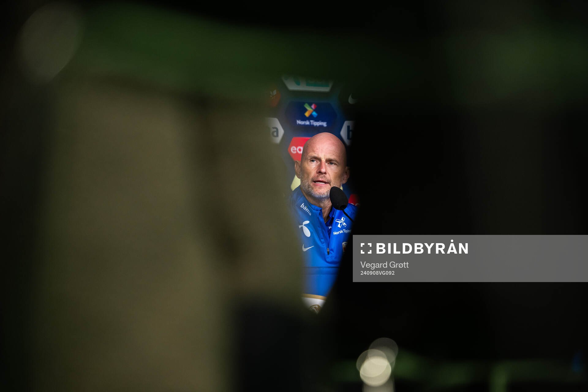 Ståle Solbakken, head coach of the Norwegian national