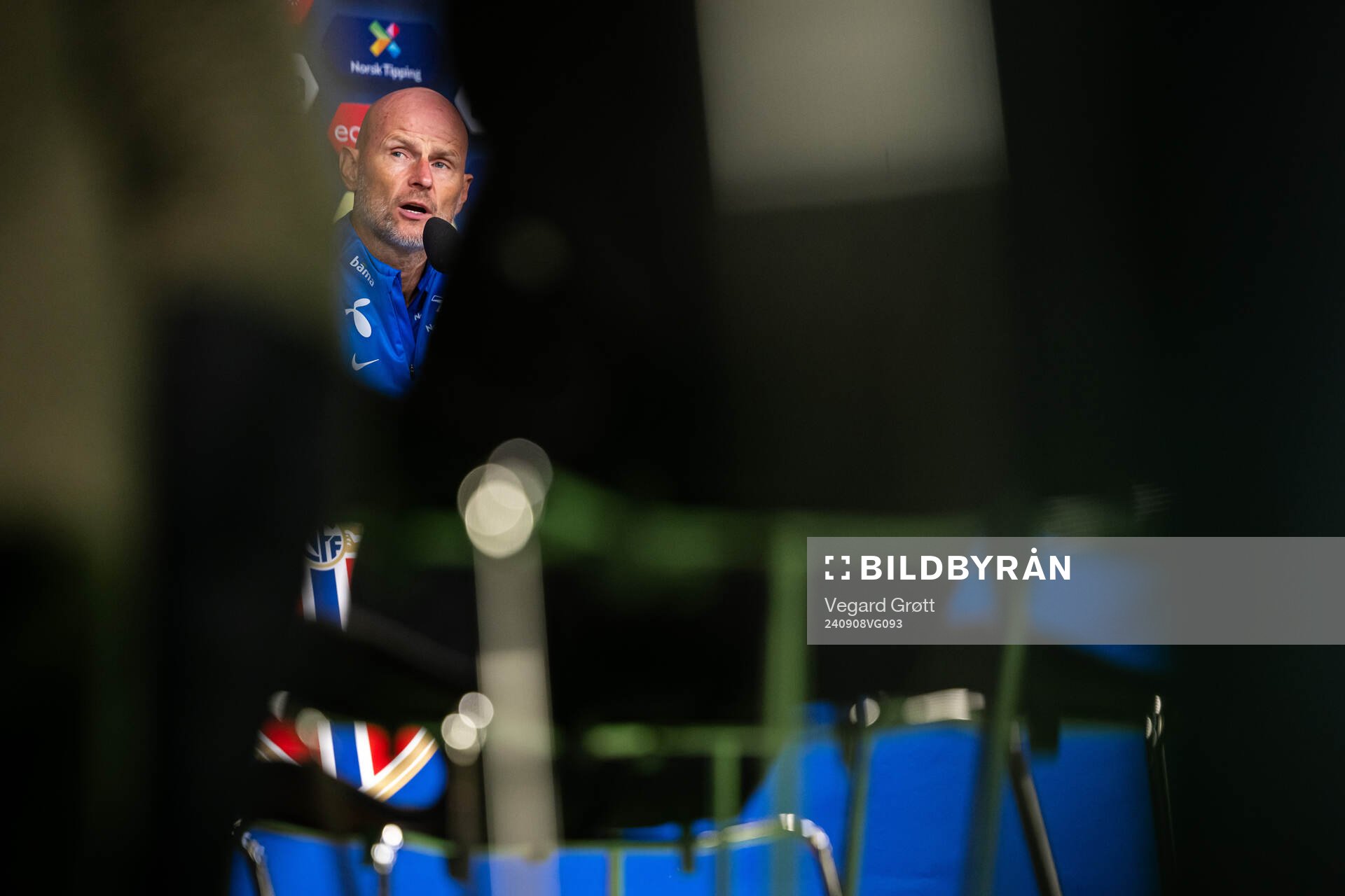 Ståle Solbakken, head coach of the Norwegian national