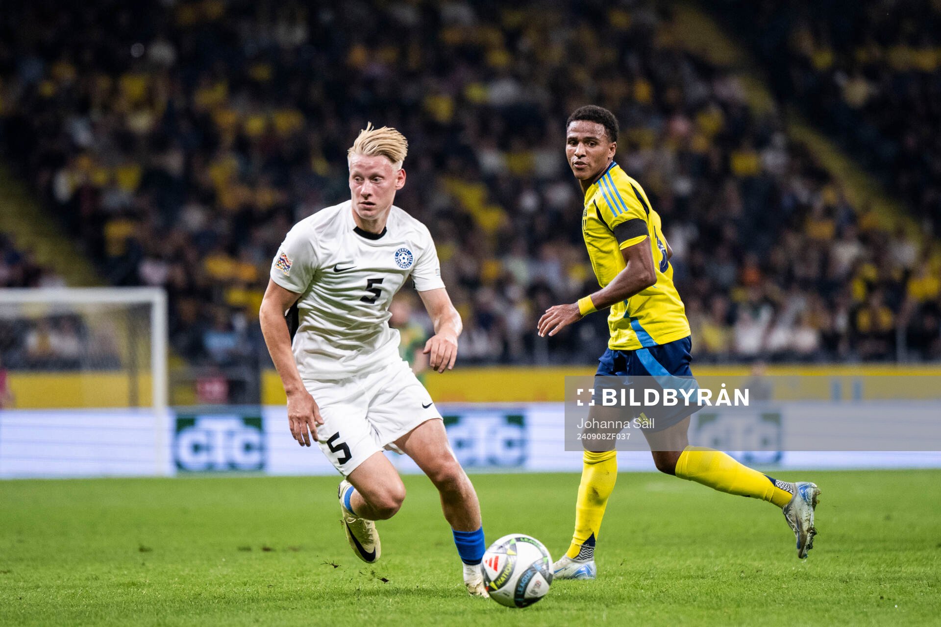 Rocco Shein of Estonia and Niclas Eliasson of Sweden