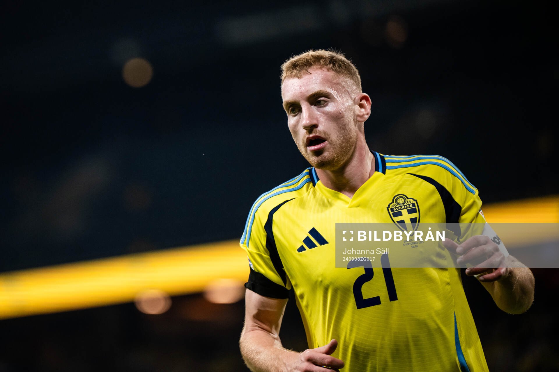 Dejan Kulusevski of Sweden