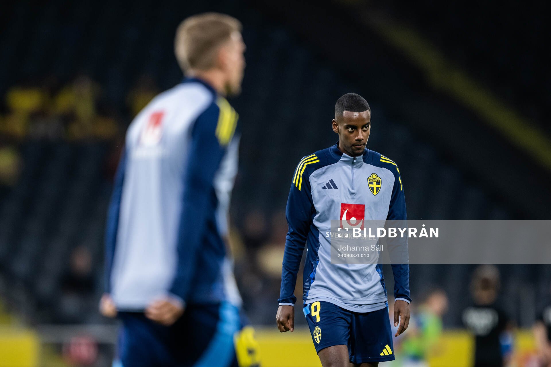 Alexander Isak of Sweden