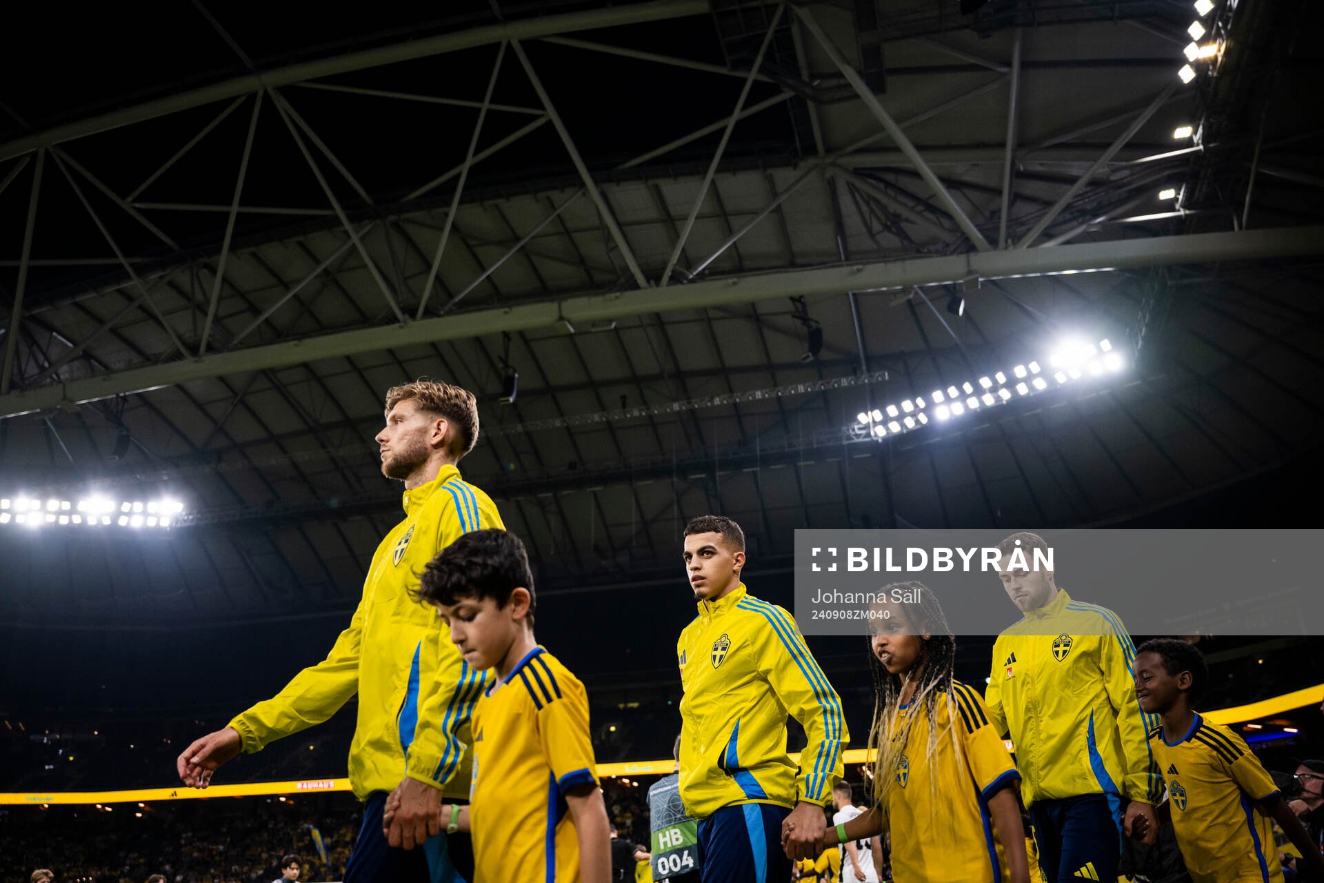 Anton Saletros, Yasin Ayari and Gabriel Gudmundsson of