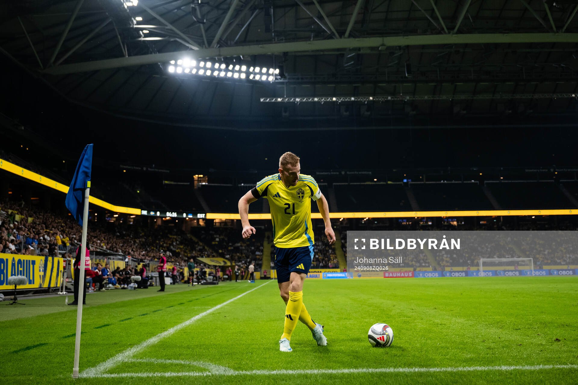 Dejan Kulusevski of Sweden