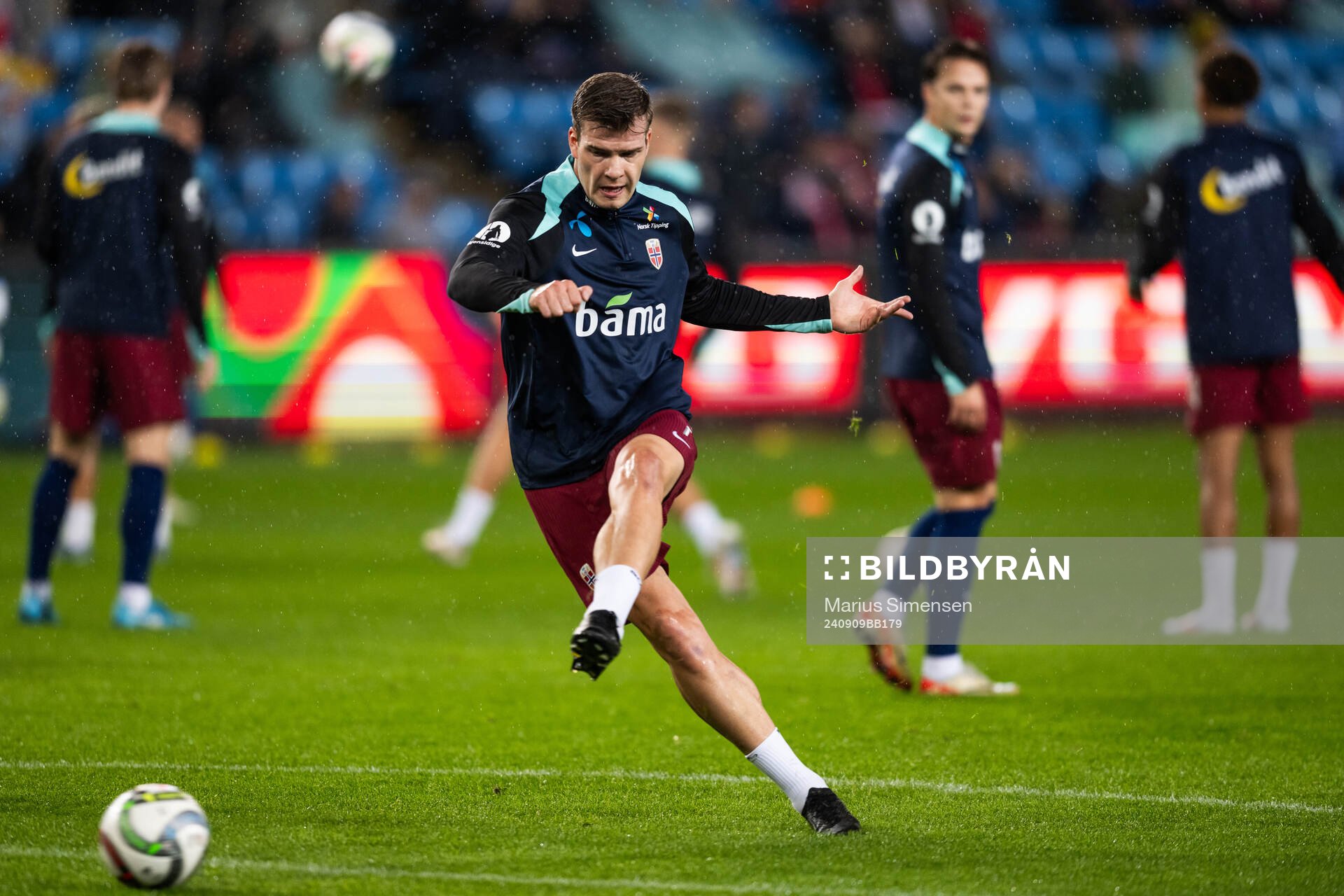 Alexander Sørloth of Norway