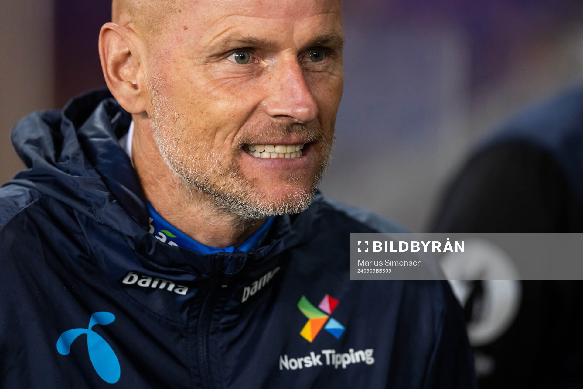 Head coach Ståle Solbakken of Norway