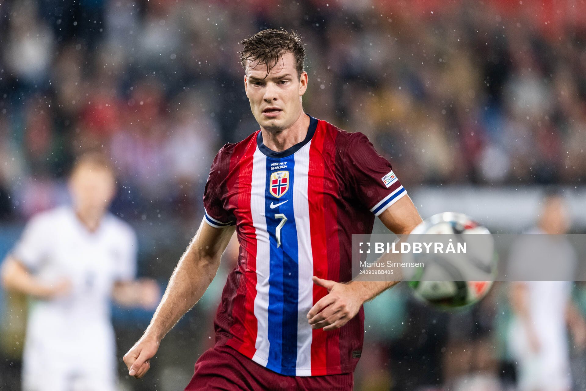 Alexander Sørloth of Norway