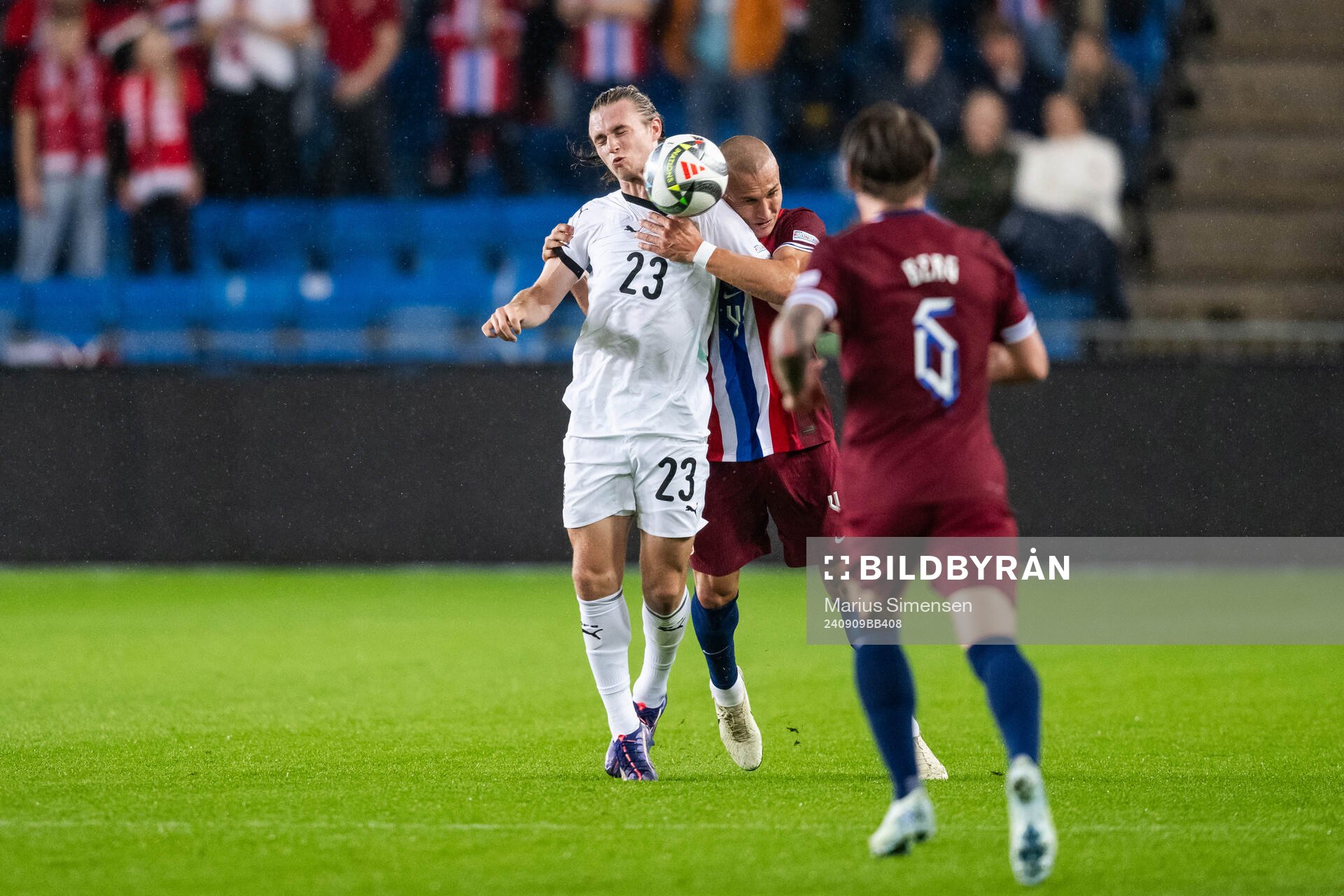 Patrick Wimmer of Austria and Leo Østigård of Norway