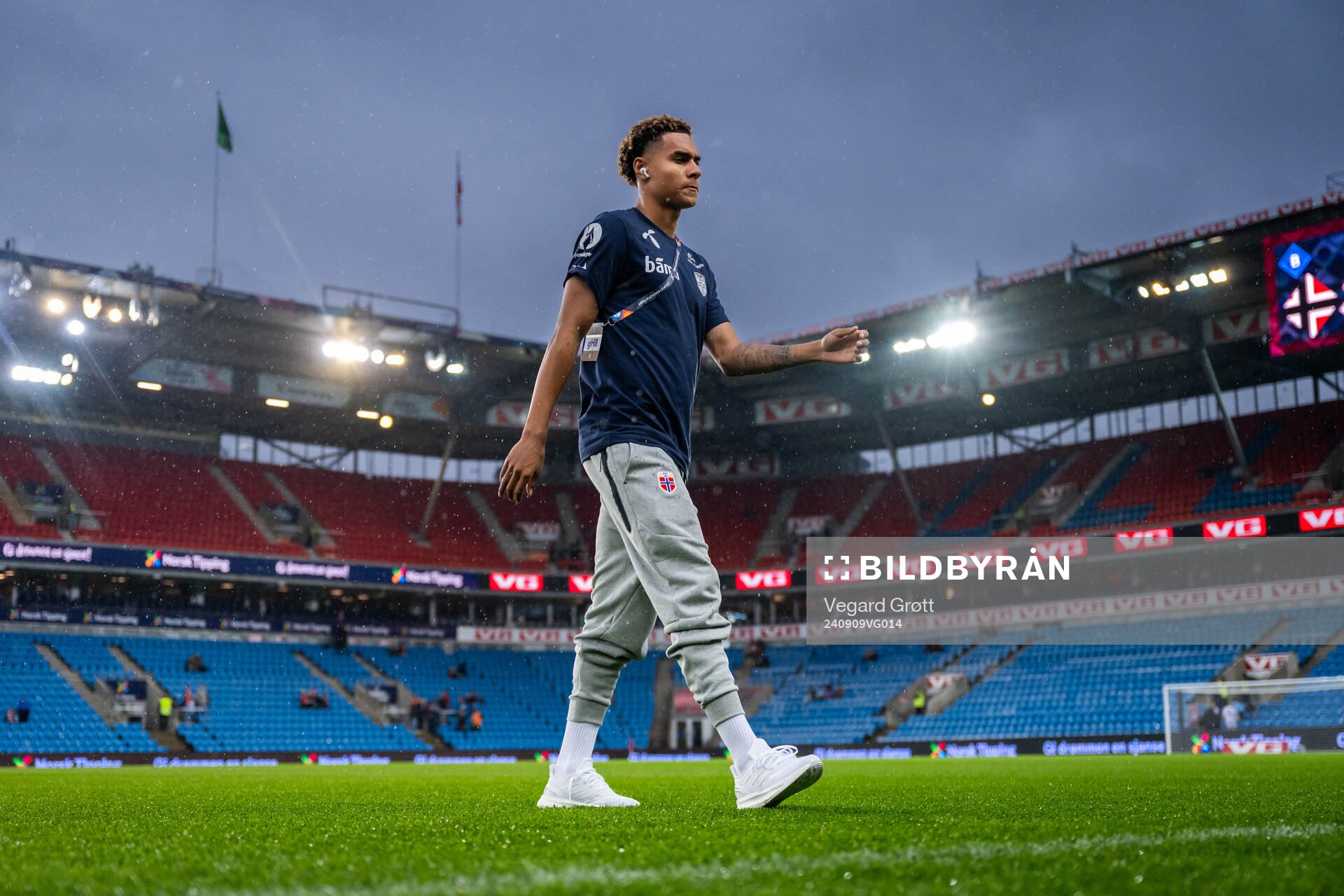 Antonio Nusa of Norway
