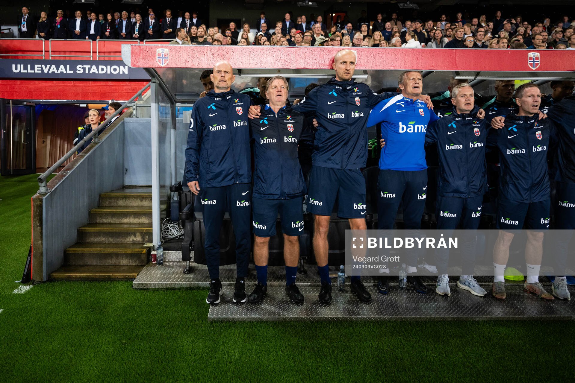 Head coach Ståle Solbakken of Norway
