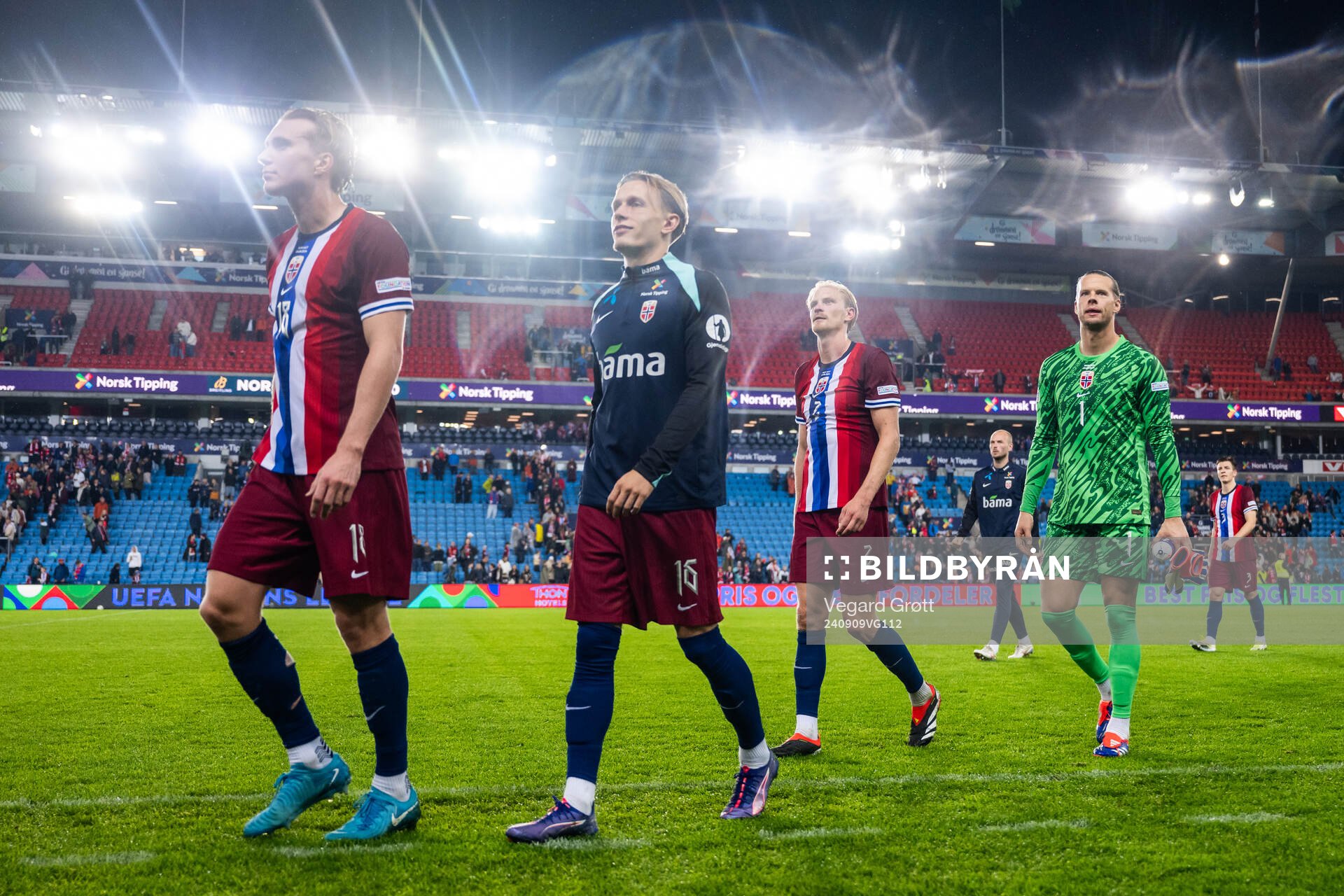 Marcus Holmgren Pedersen, Morten Thorsby and goalkeeper