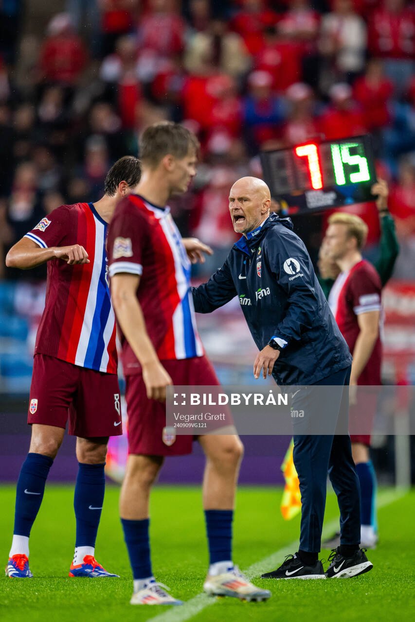 Ståle Solbakken, head coach of Norway